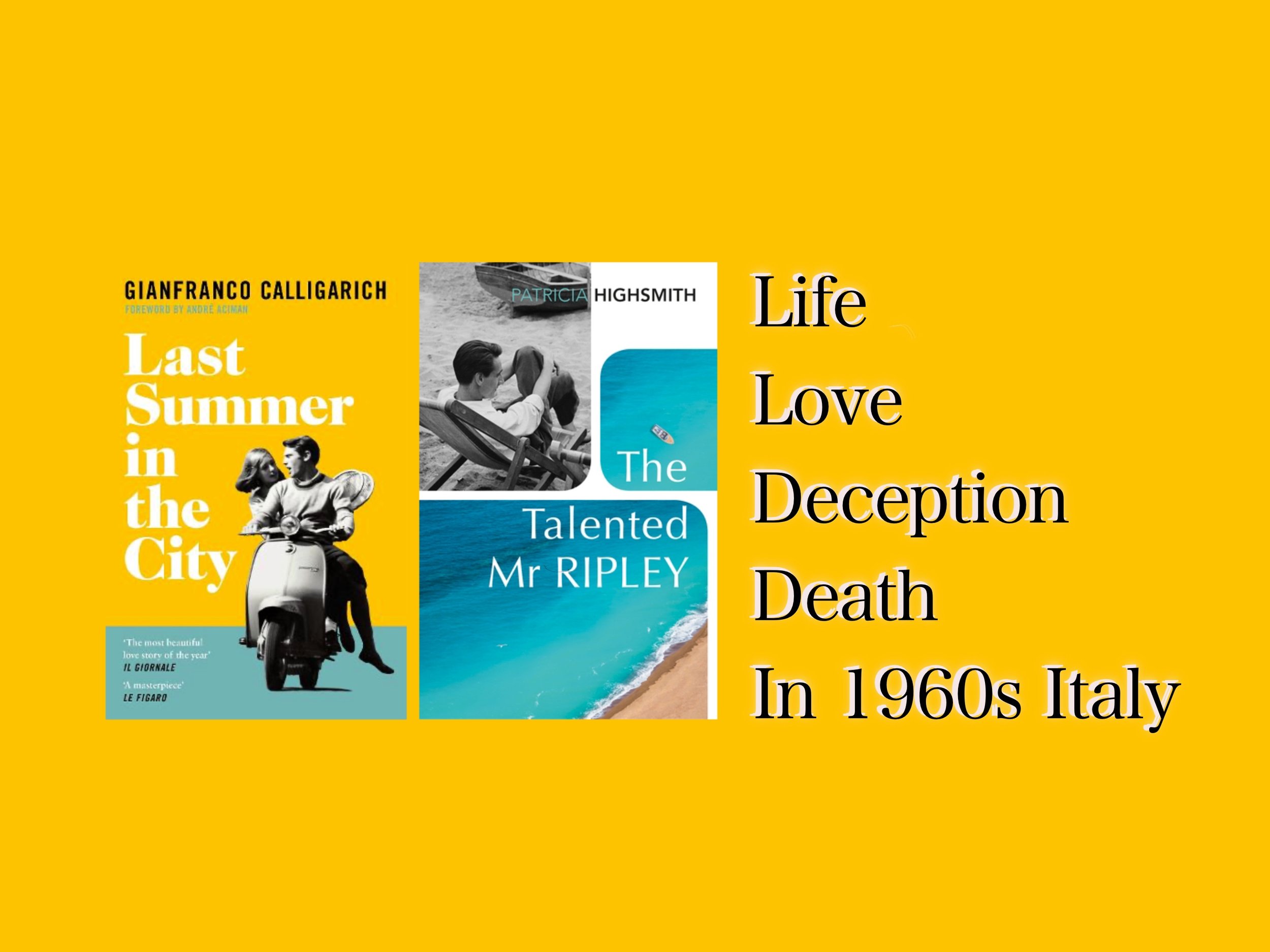 2 Books on Life , Leisure, and Death in Italy