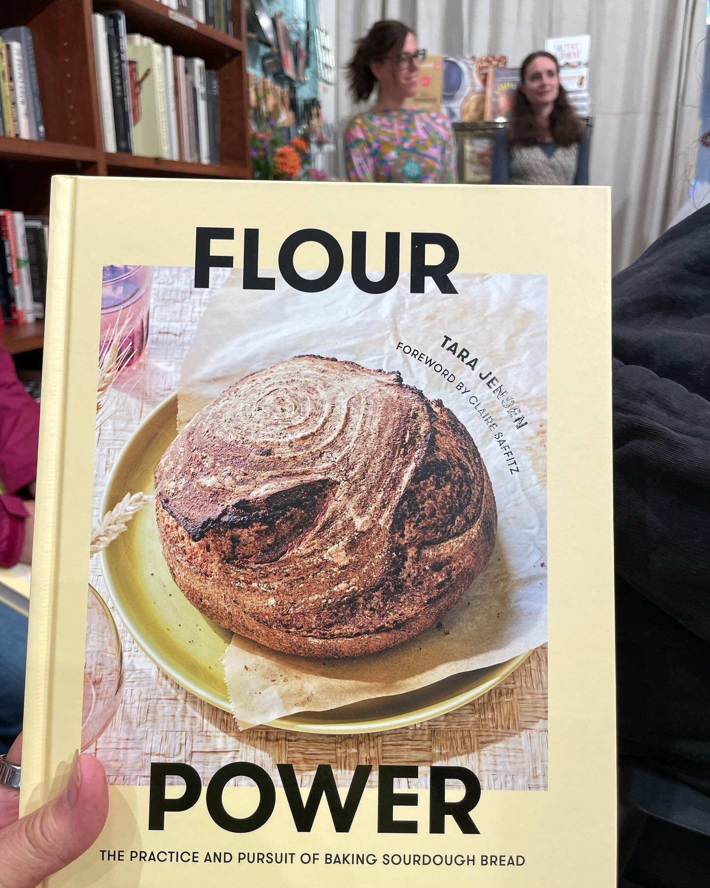 At @boldforkbooks for @bakerhands book launch! Interviewed by Jessica from famed @seyloubakery #sourdough #bread #bake #shoplocal