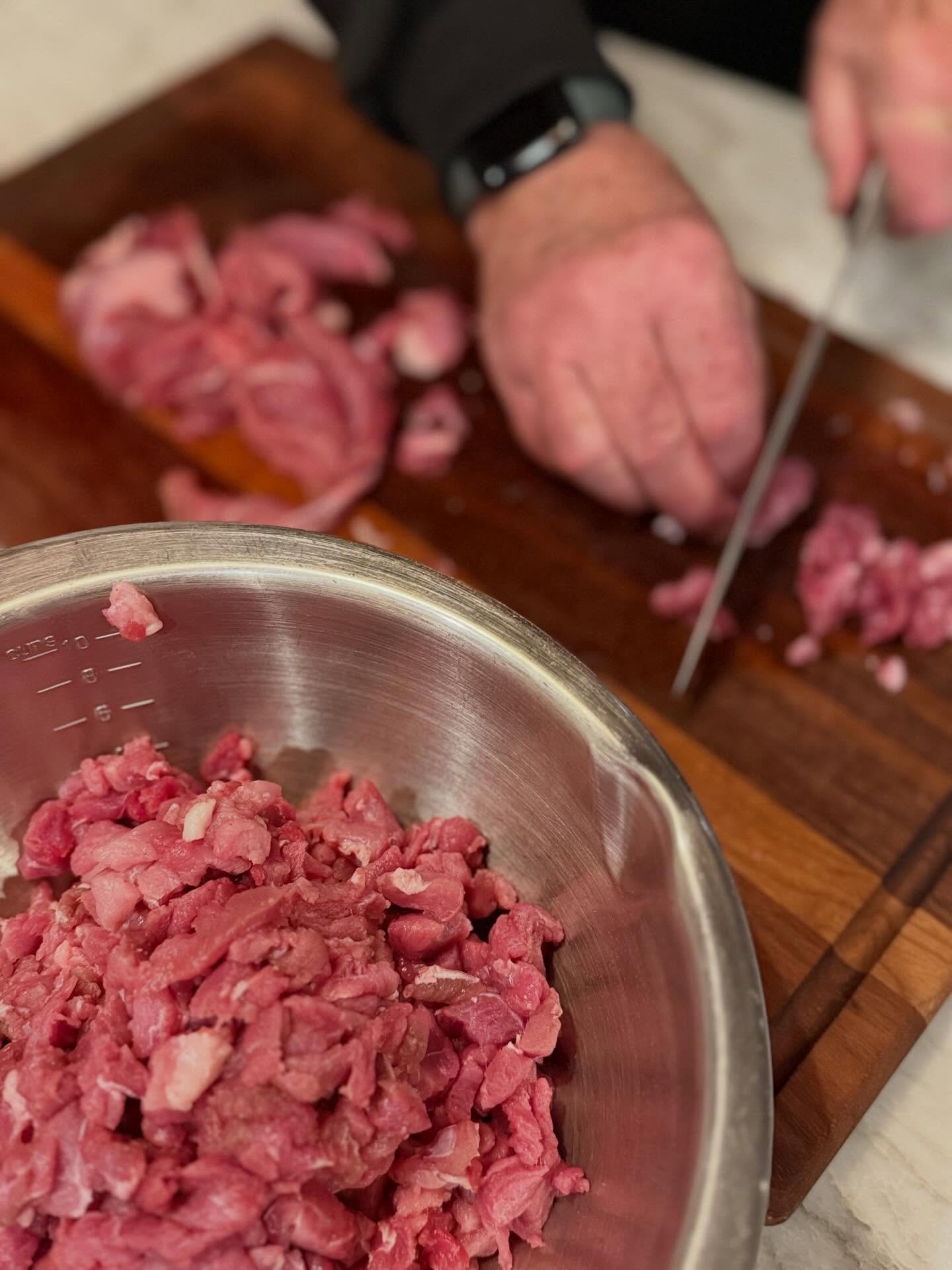 It&rsquo;s Rag&ugrave; season! The cold weather calls for comforting warm dishes and Rag&ugrave; over pasta fits the bill. Today, I made Wild Boar Rag&ugrave; (yes, it is truly wild, not domesticated - from @dartagnanfoods, of course). It is rich and