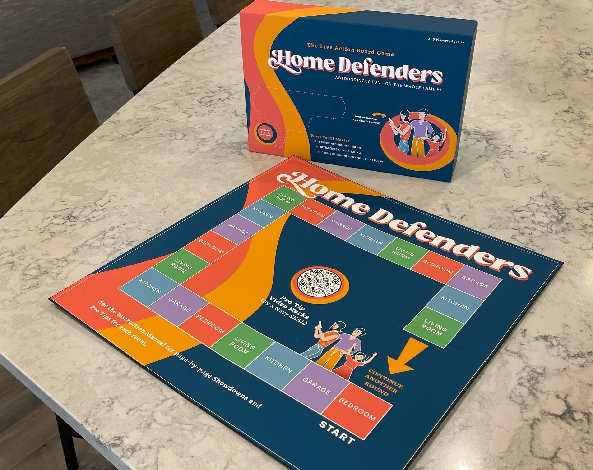Board game design - Home Defenders