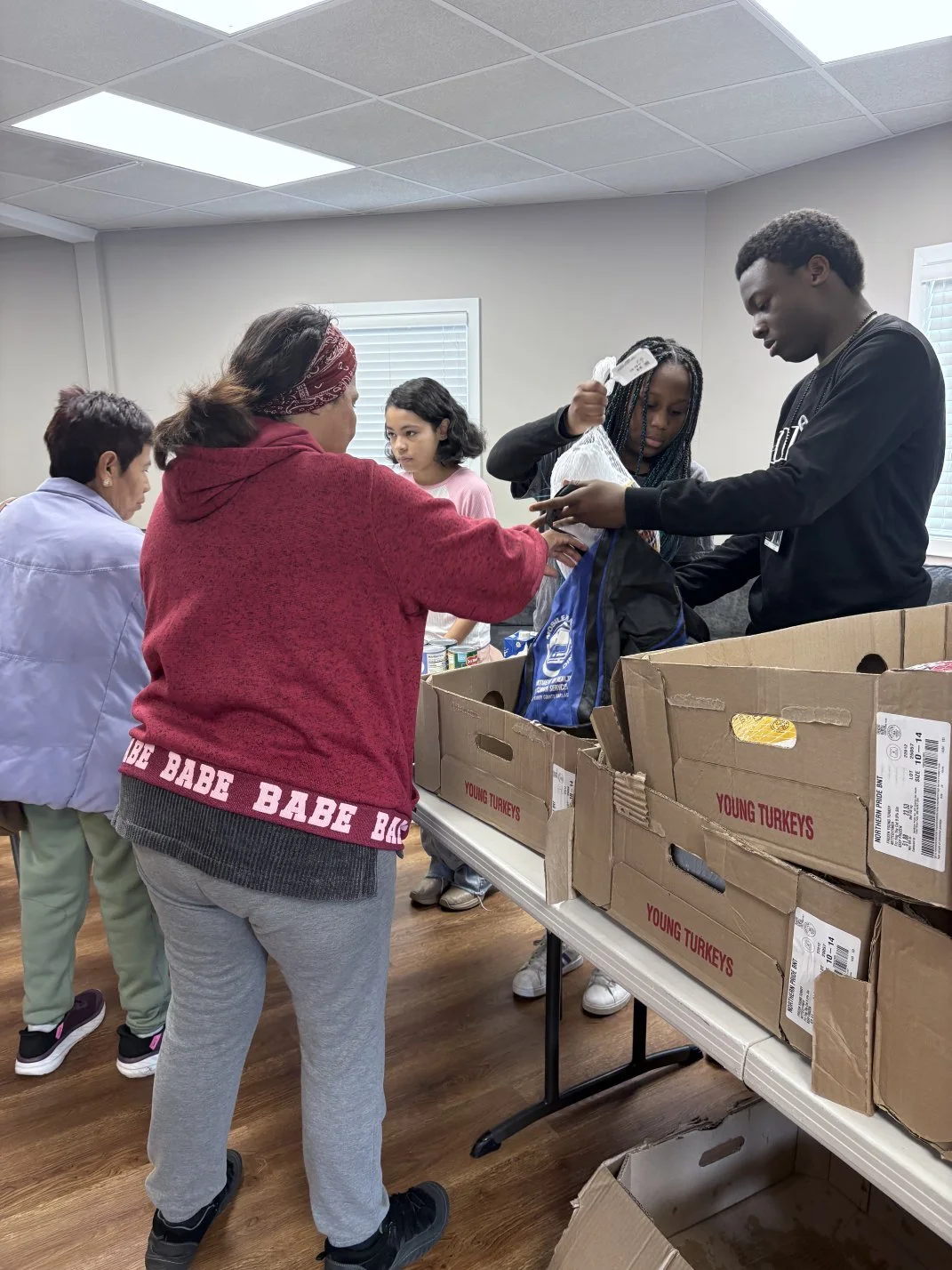 Resource Hub &amp; Food Pick Up 