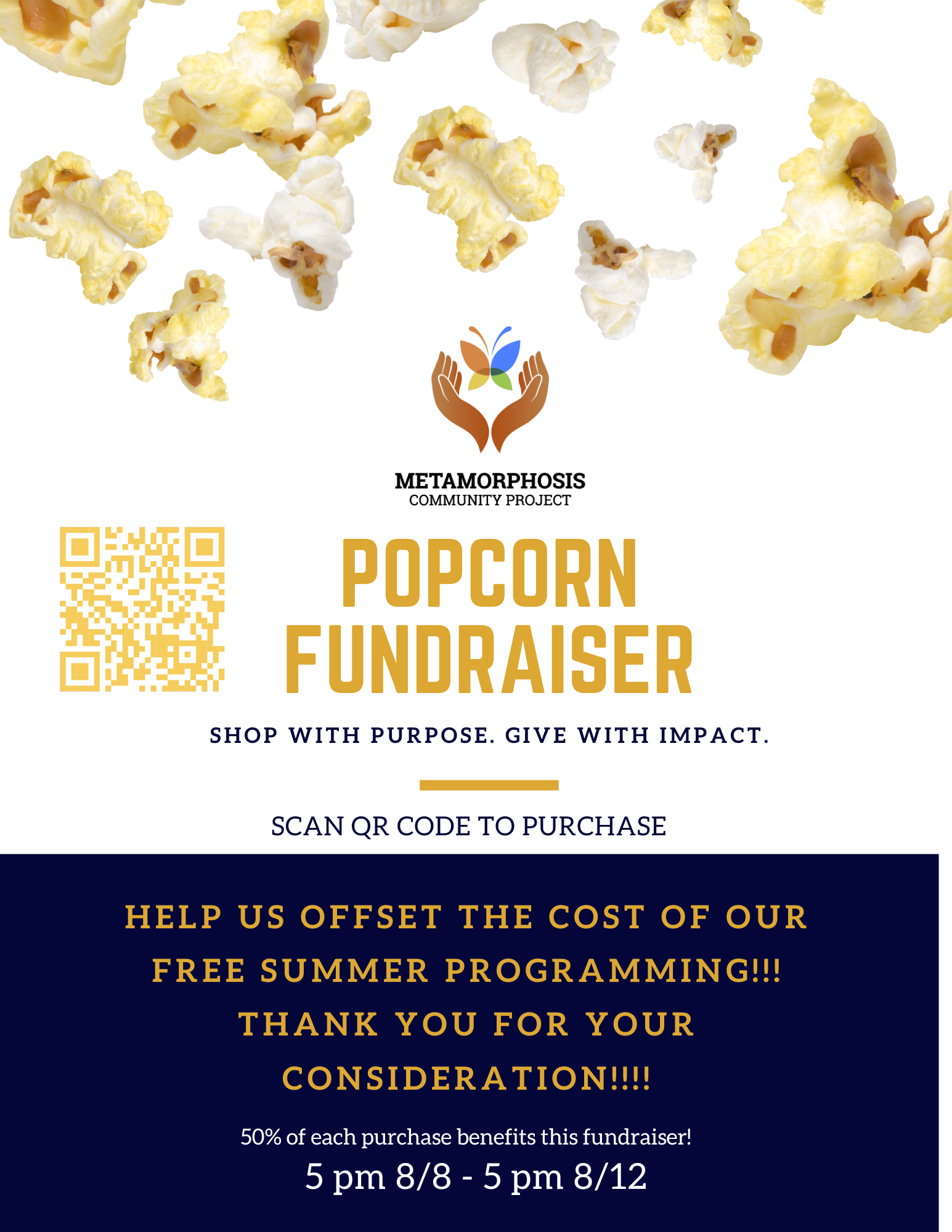 Popcorn Fundraisder