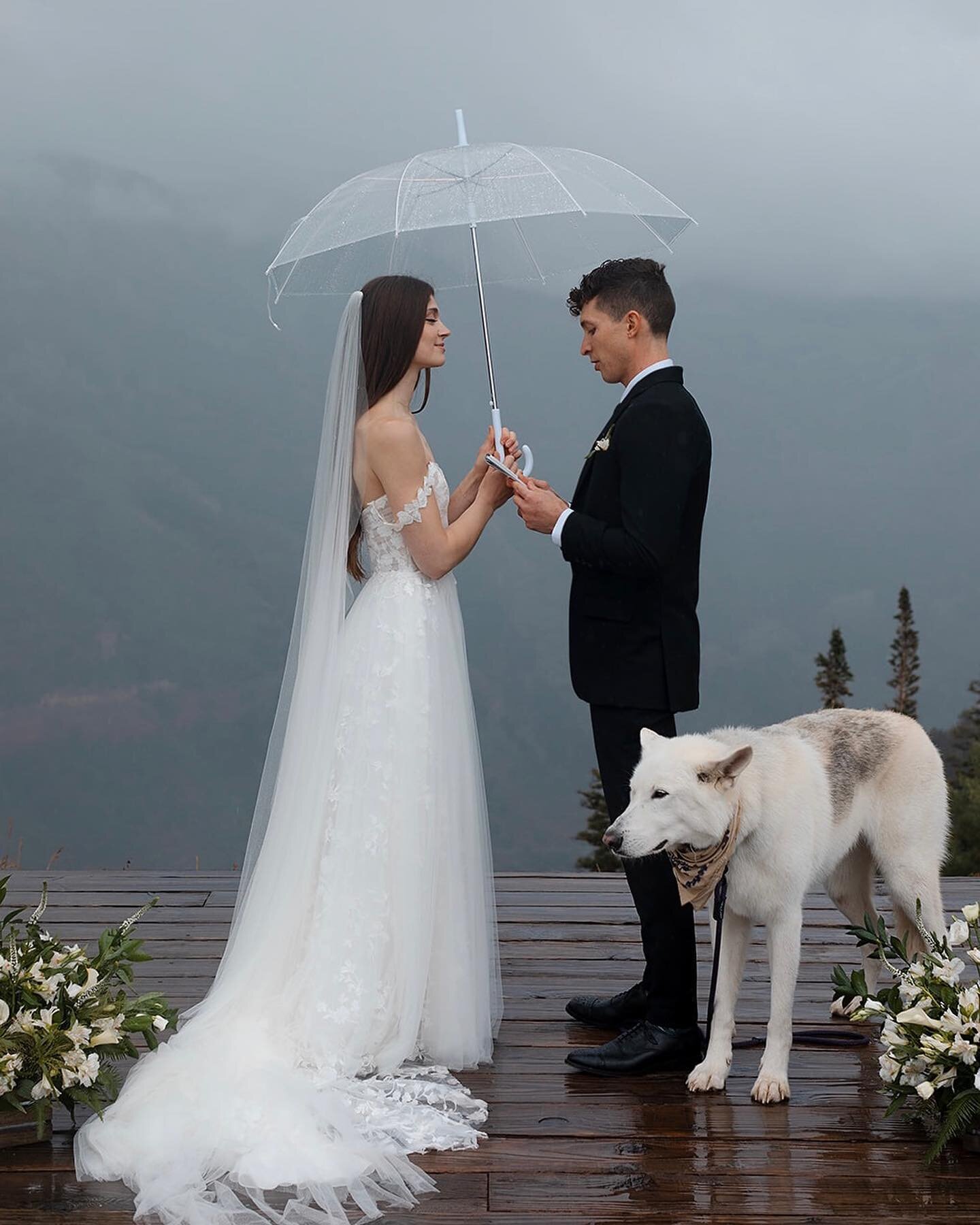 A few images from Telluride last month. They invited thirty of their closest family and friends to meet them 10,000 ft up and witness their promise to forever. They saved their first look for their mountaintop ceremony and read their vows right in fr