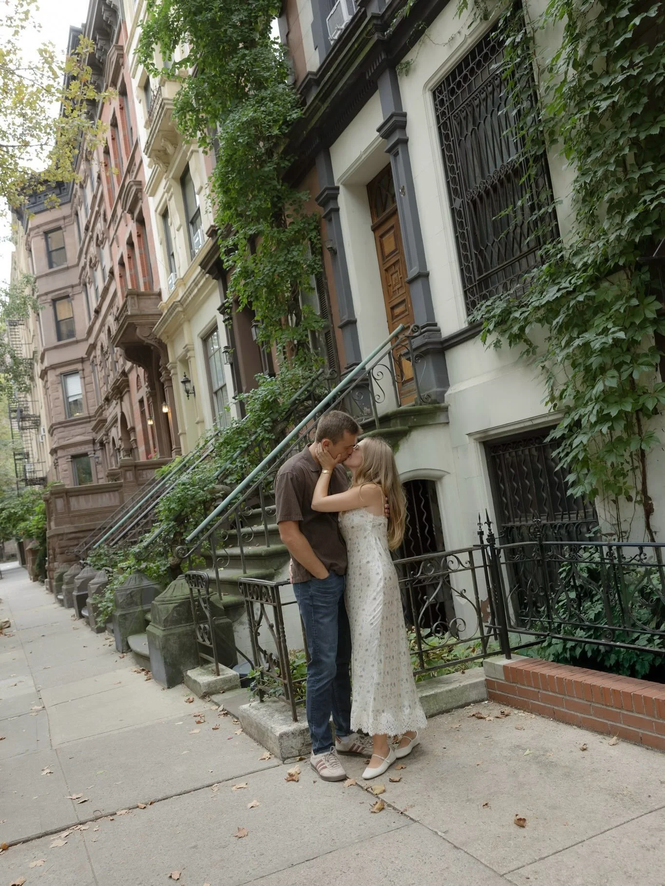 An early autumn morning with Mia &amp; Stephen in New York City 🤍 Cannot wait for next year!