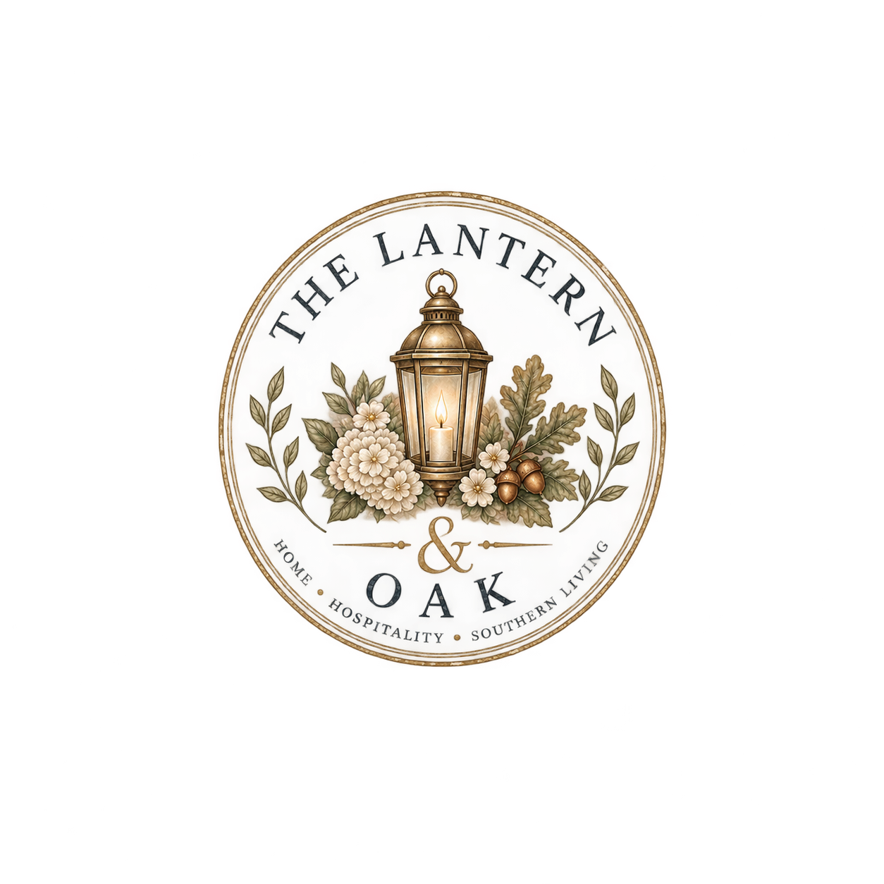 The Lantern and Oak logo