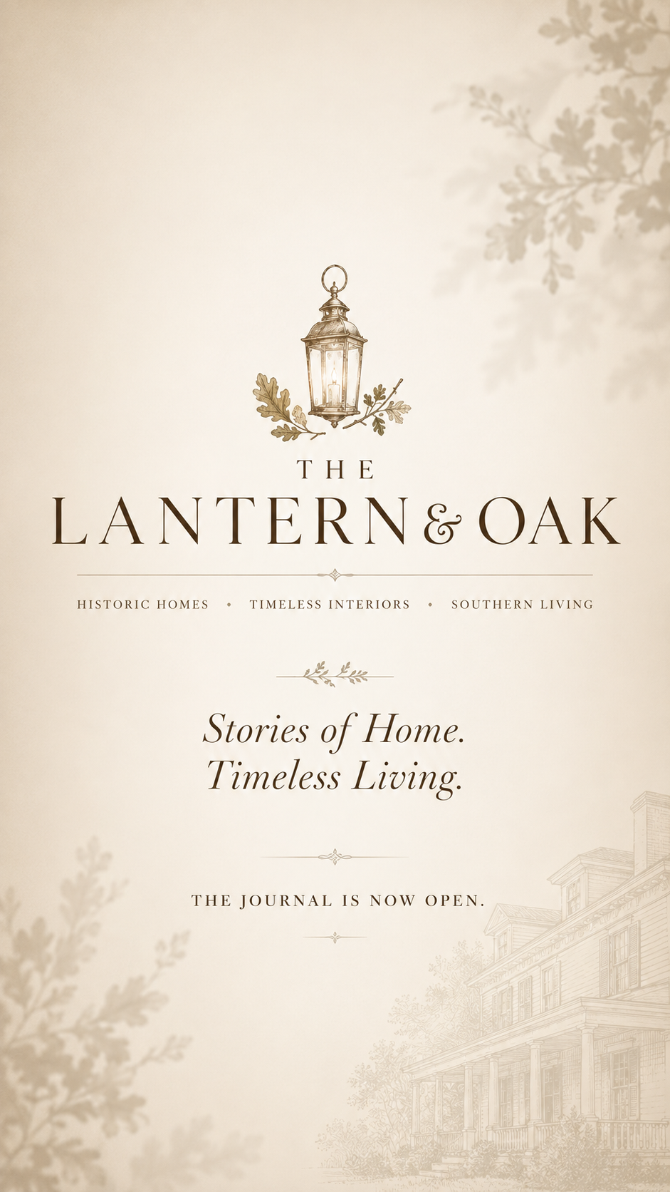 Welcome to The Lantern &amp; Oak