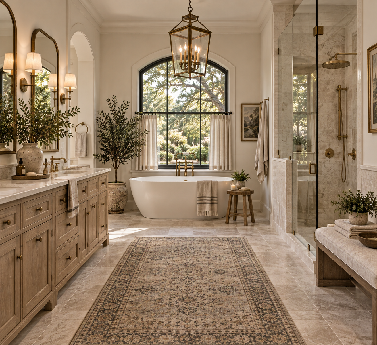 Southern Traditional Master Bathroom