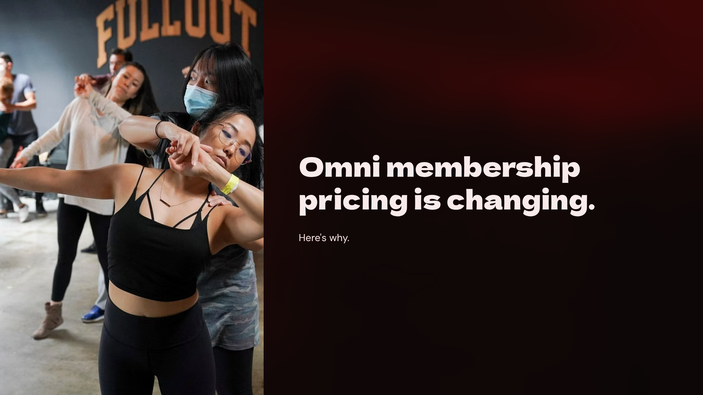 Membership &amp; Pricing Changes