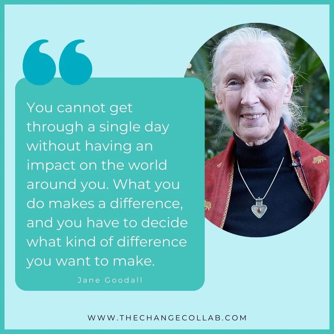 🌟 What impact are you making? 🌟

As Jane Goodall wisely said, &quot;You cannot get through a single day without having an impact on the world around you.&quot; Every action, every word, every choice we make has consequences.

So, what kind of diffe