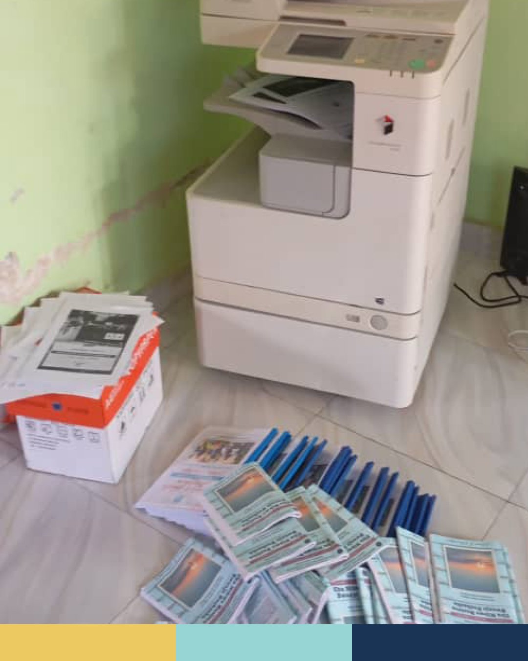 🎉 Answered Prayer in Burundi! 

The printer you faithfully prayed for has been purchased &mdash; and it&rsquo;s already hard at work in Burundi! 🖨️

This month, 107 people have signed up for a discipleship training event, and thanks to this new pri