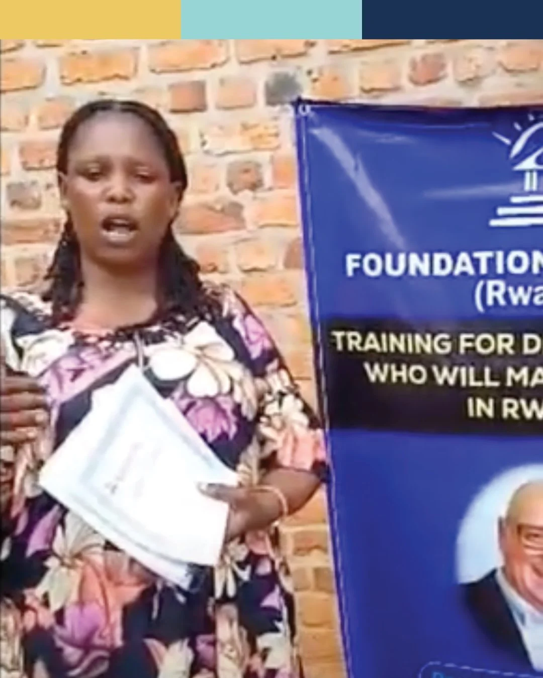 🙌 In Rwanda, this woman attended a Foundations4Living discipleship training event and discovered how to begin meaningful conversations about faith with those who don&rsquo;t yet know Jesus.

Her story is a reminder that disciple-making starts with s