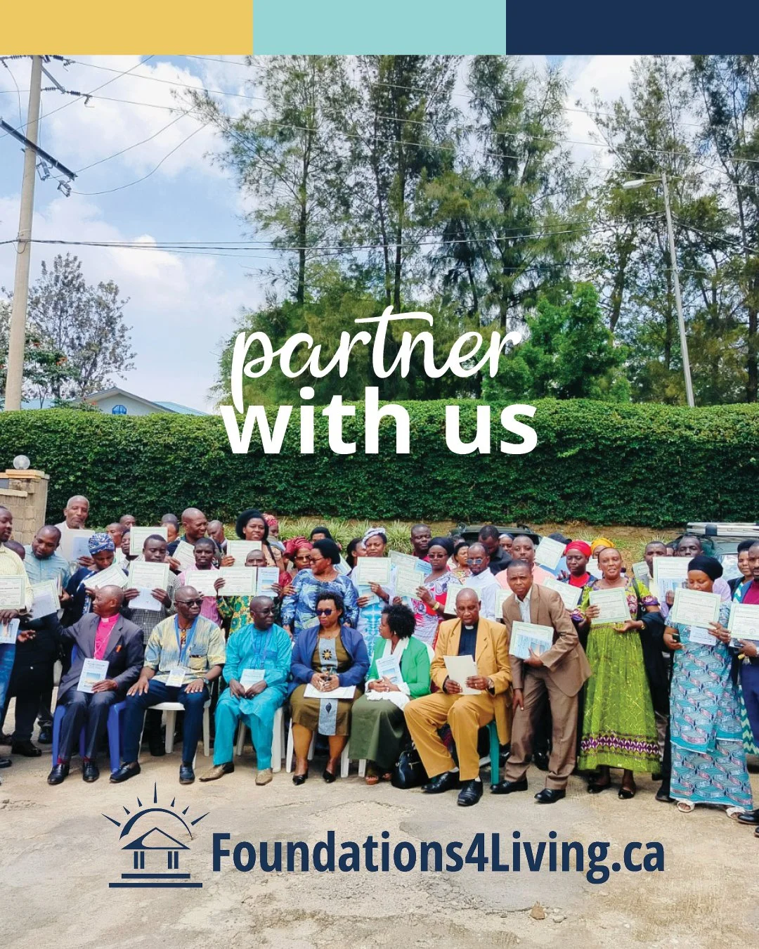 ❤️ At Foundations For Living (F4L), we train and equip followers of Jesus to become effective disciple-makers — people who live out their faith and help others grow in theirs. Lives are being transformed as men, women, and children learn to fol