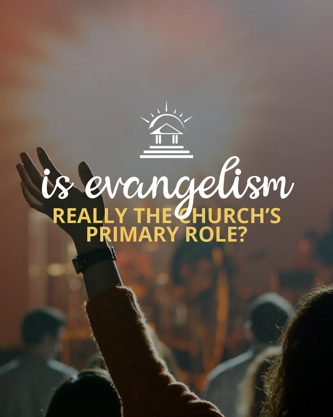 ✨ Is Evangelism Really the Church&rsquo;s Primary Role? 

Ephesians 4:11&ndash;12 reminds us that Christ gave leaders to the church &ldquo;to equip his people for works of service, so that the body of Christ may be built up.&rdquo;

In this month&rsq