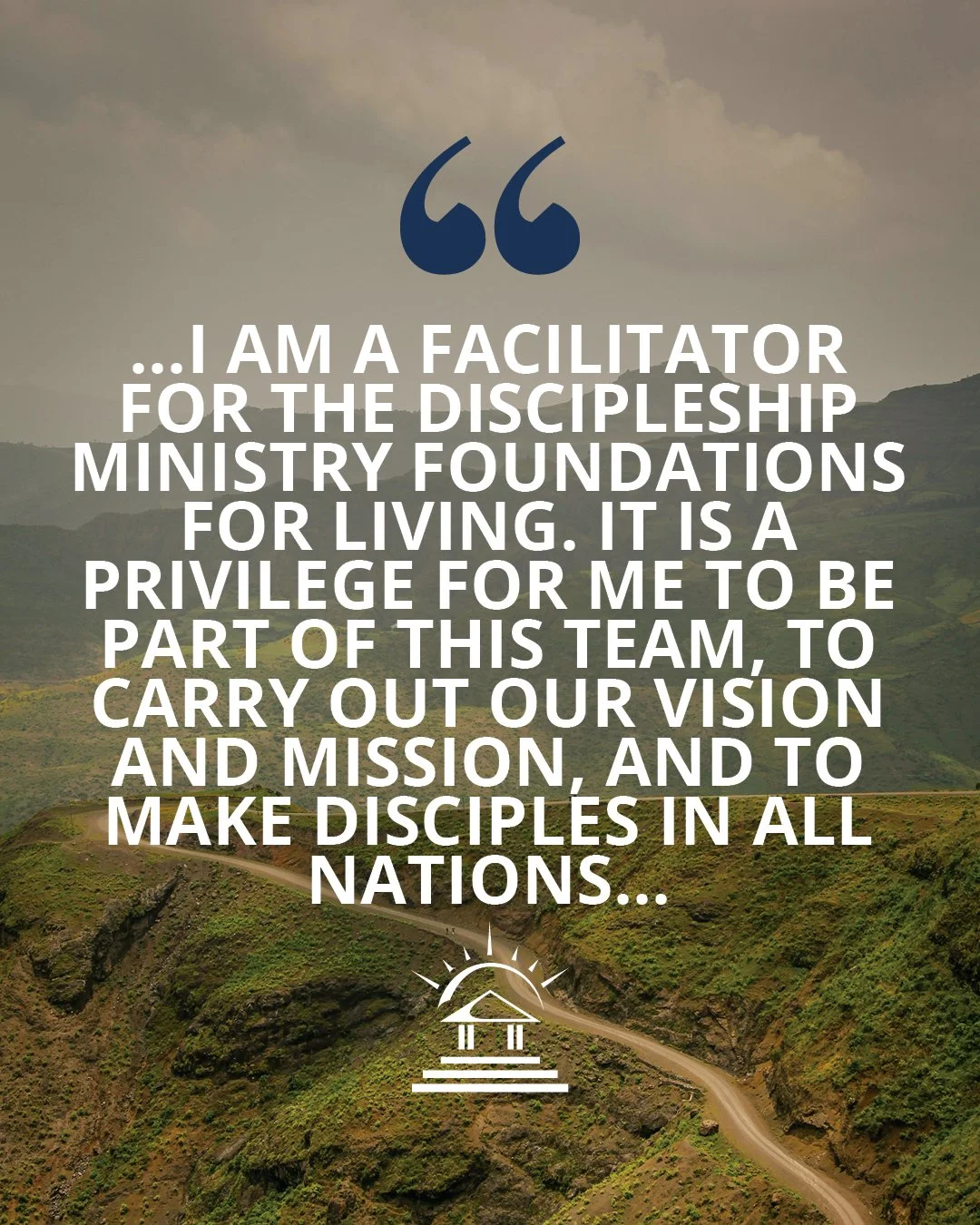 🙏 Celebrating God at Work Through Foundations For Living

&ldquo;My name is A...I am a facilitator for the discipleship ministry Foundations for Living. It is a privilege for me to be part of this team, to carry out our vision and mission, and to ma