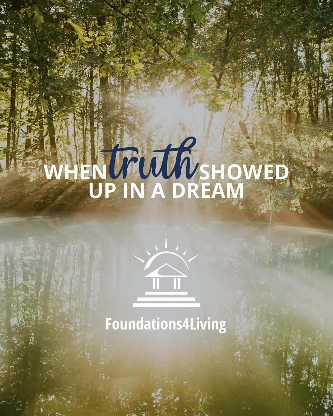 What if truth wasn&rsquo;t just an idea&mdash;but a person who comes looking for you?

A woman burdened by dark, frightening dreams experienced one dream so clear and specific that she felt compelled to act. It led her to an unexpected place&mdash;an