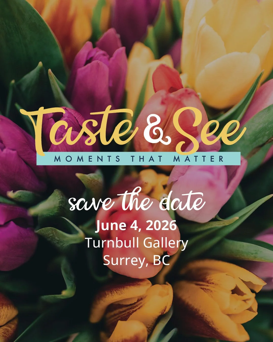 &ldquo;Taste &amp; See&rdquo; is coming up soon, a relaxed and inspiring gathering where we celebrate what God is doing through disciple-making across the street and around the world.

Come hear real stories of transformed lives, enjoy meaningful con
