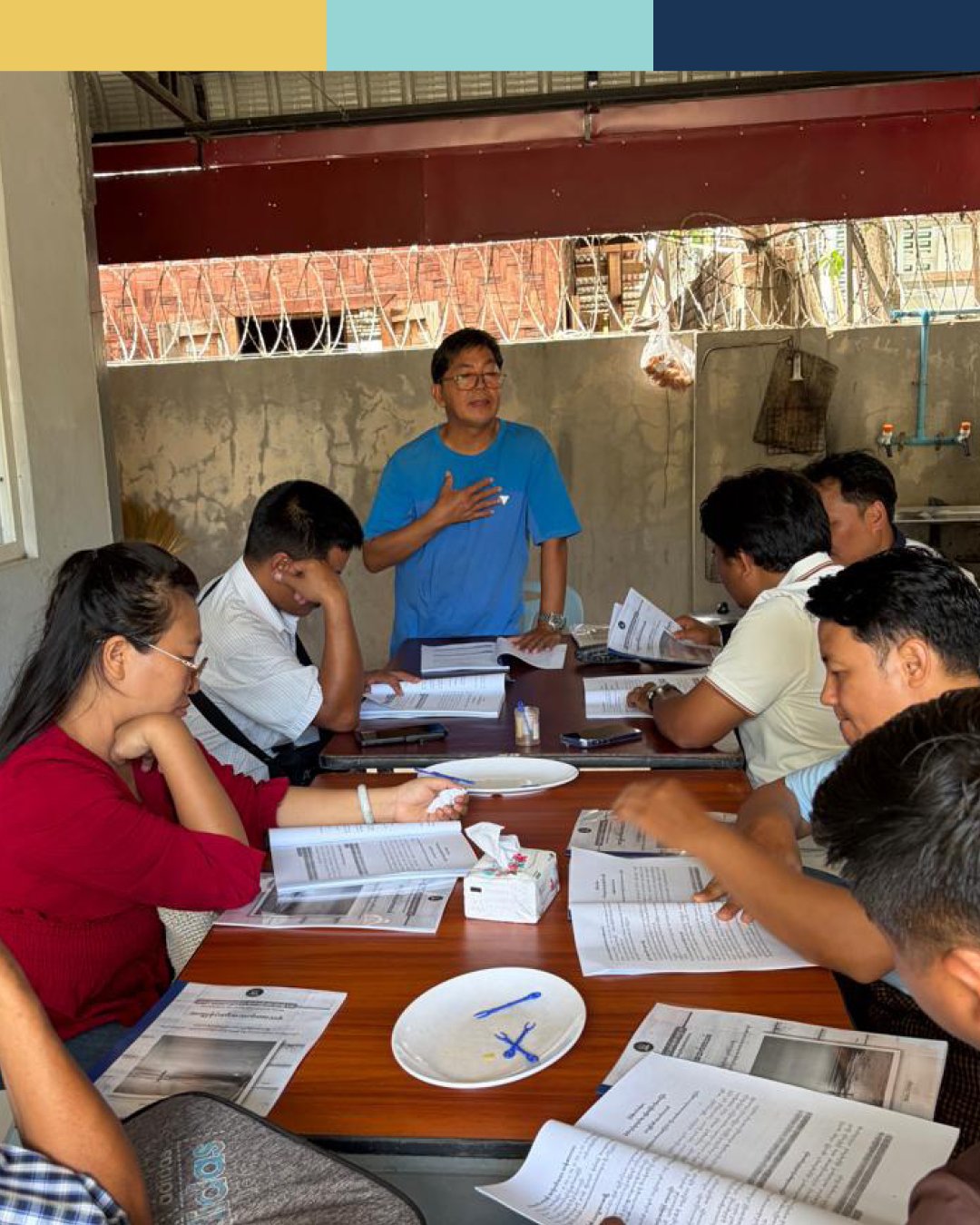 🇲🇲 Momentum Is Building in Myanmar!

God is opening doors, and the momentum continues to grow!

Our National Director, Andrew, recently welcomed 15 pastors, Bible school lecturers, and missionaries into his home for a day of discipleship training. 