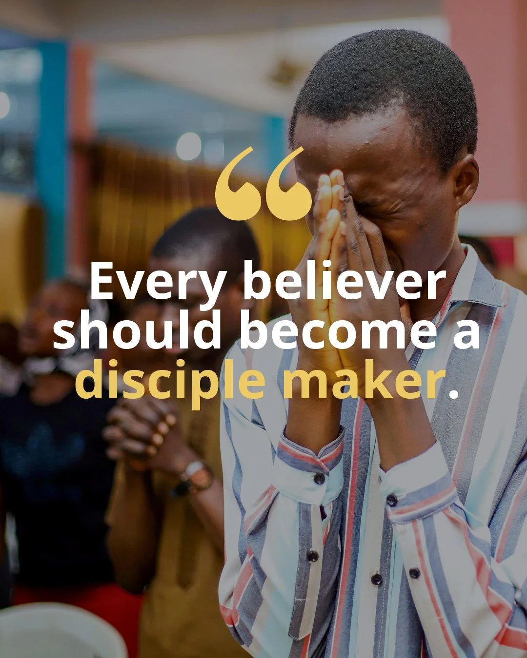 One of the greatest joys of disciple making is seeing believers grow in confidence, purpose, and obedience to Christ.

This participant shared:

"I learned practical ways to make disciples and grow spiritually in daily Christian life. One of the