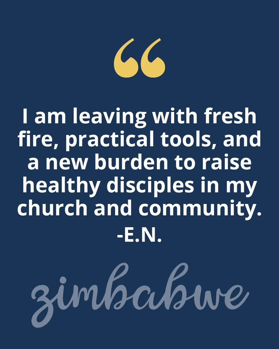 🇿🇼 A Testimony from Zimbabwe

She arrived at a recent F4L Discipleship Workshop feeling tired and carrying the burdens of ministry. But God met her there, and what happened next is a beautiful reminder of the power of being equipped for discipleshi