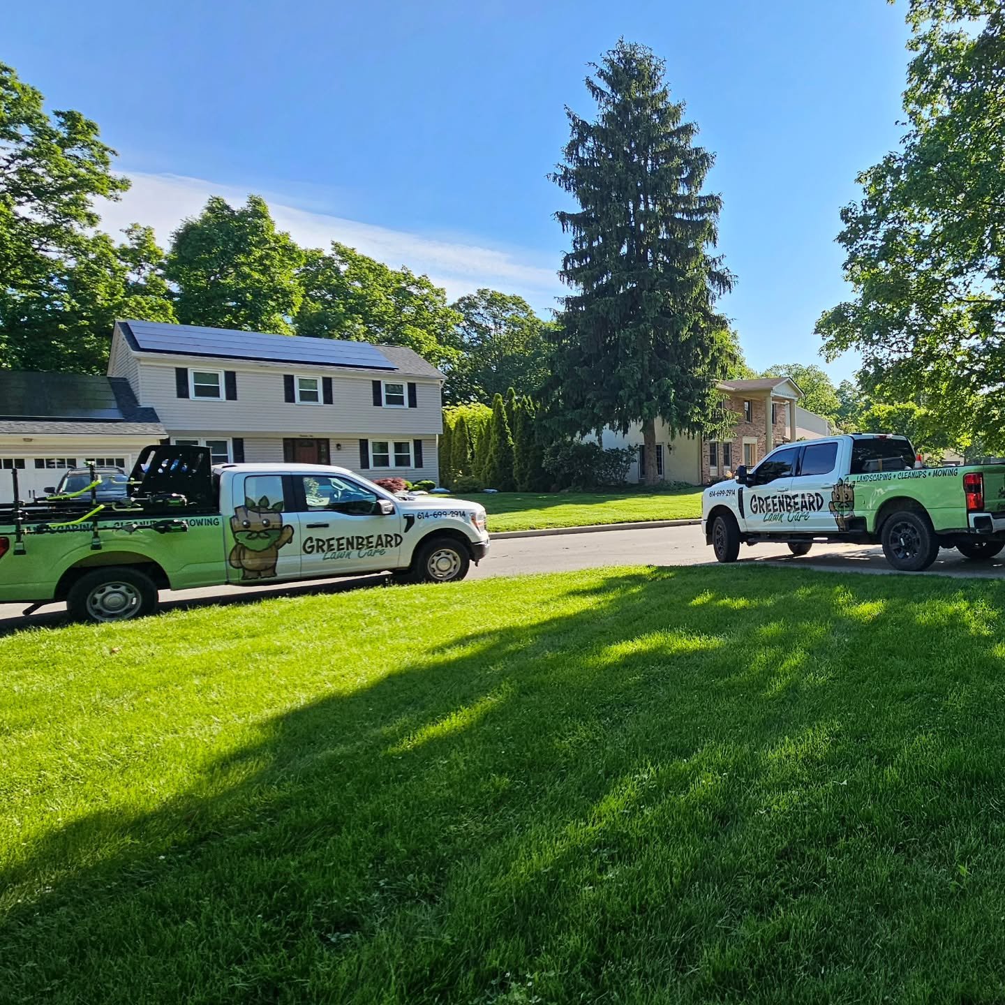 You know its going to be a good day when our trucks pull up!