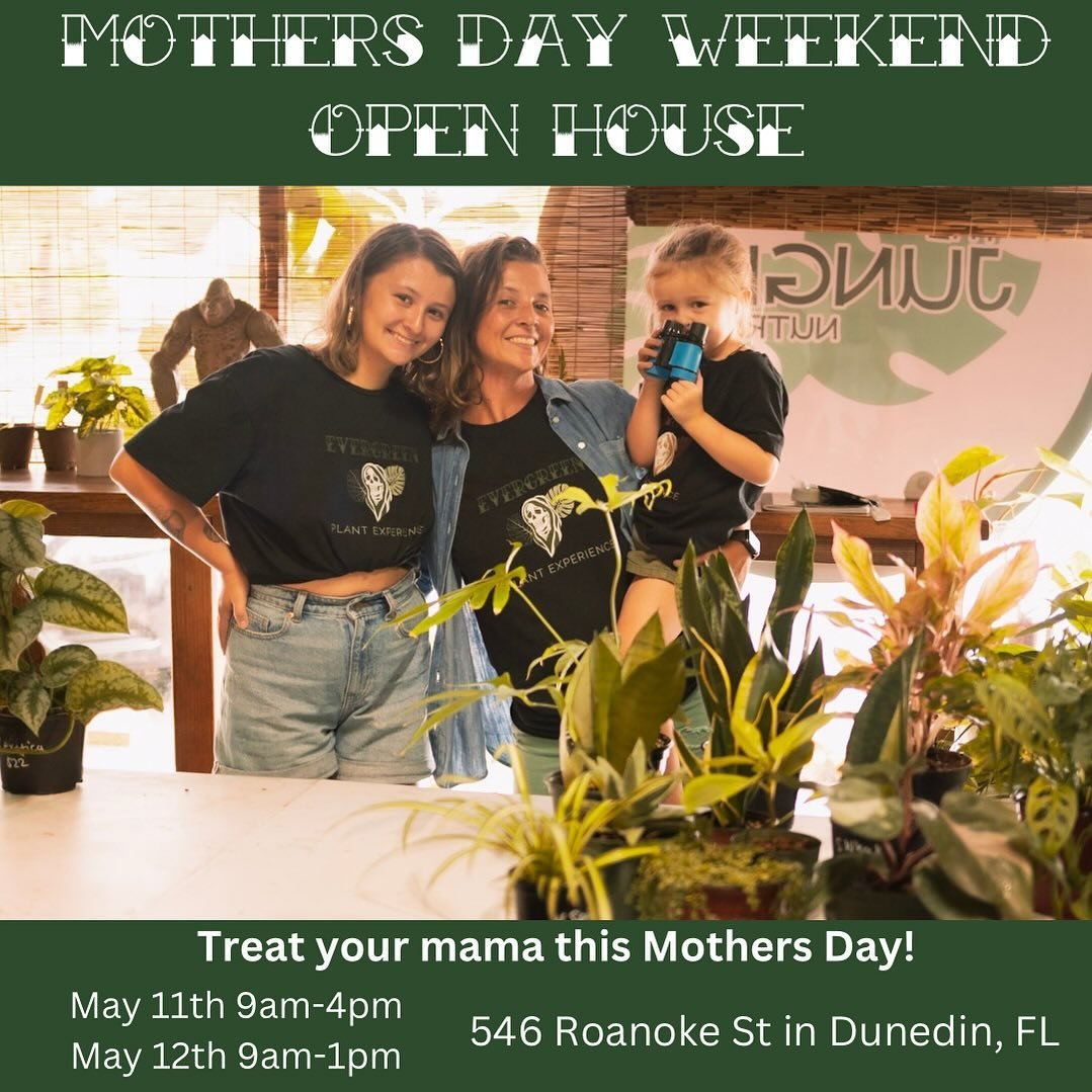 Treat the mama(s) in your life this Mother&rsquo;s Day at our Mother&rsquo;s Day weekend Open House!🪴

Whether she&rsquo;s a dog mom, plant mom, kid mom, or you&rsquo;re a mom that&rsquo;s just treating yourself you can make this Mother&rsquo;s Day 