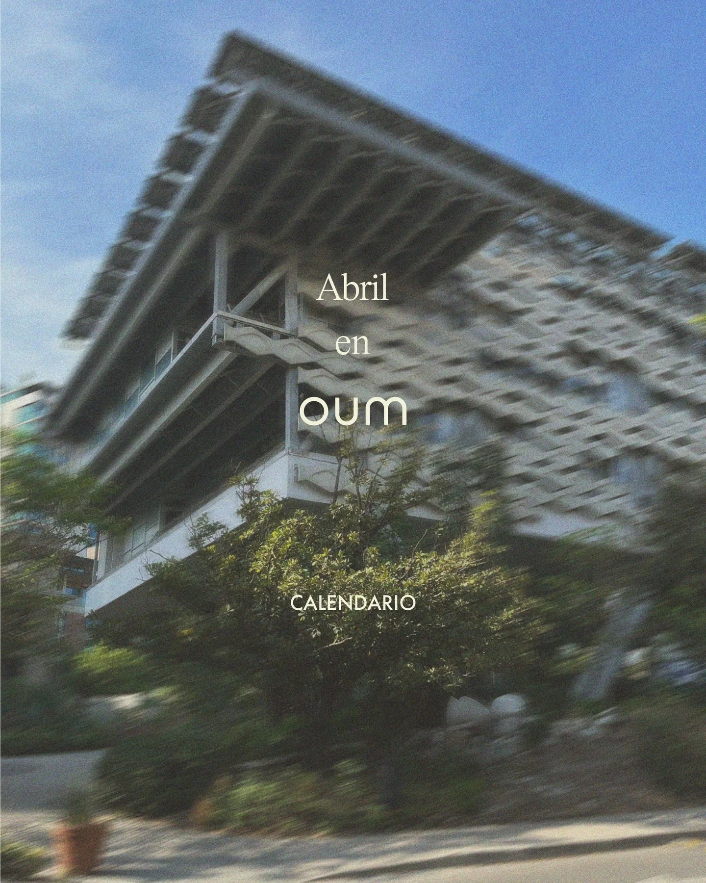 Nuestro calendario de eventos de este mes ya est&aacute; aqu&iacute;.

Un mes especial para celebrar el aniversario de OUM y abrir espacio a lo que viene:
talleres, charlas, clases &uacute;nicas y momentos para reconectar con el cuerpo, la mente y la