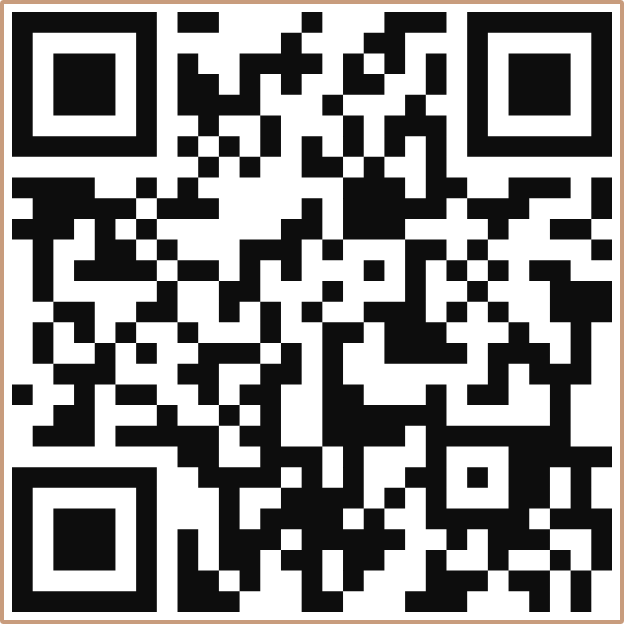 Código QR en blanco y negro.
