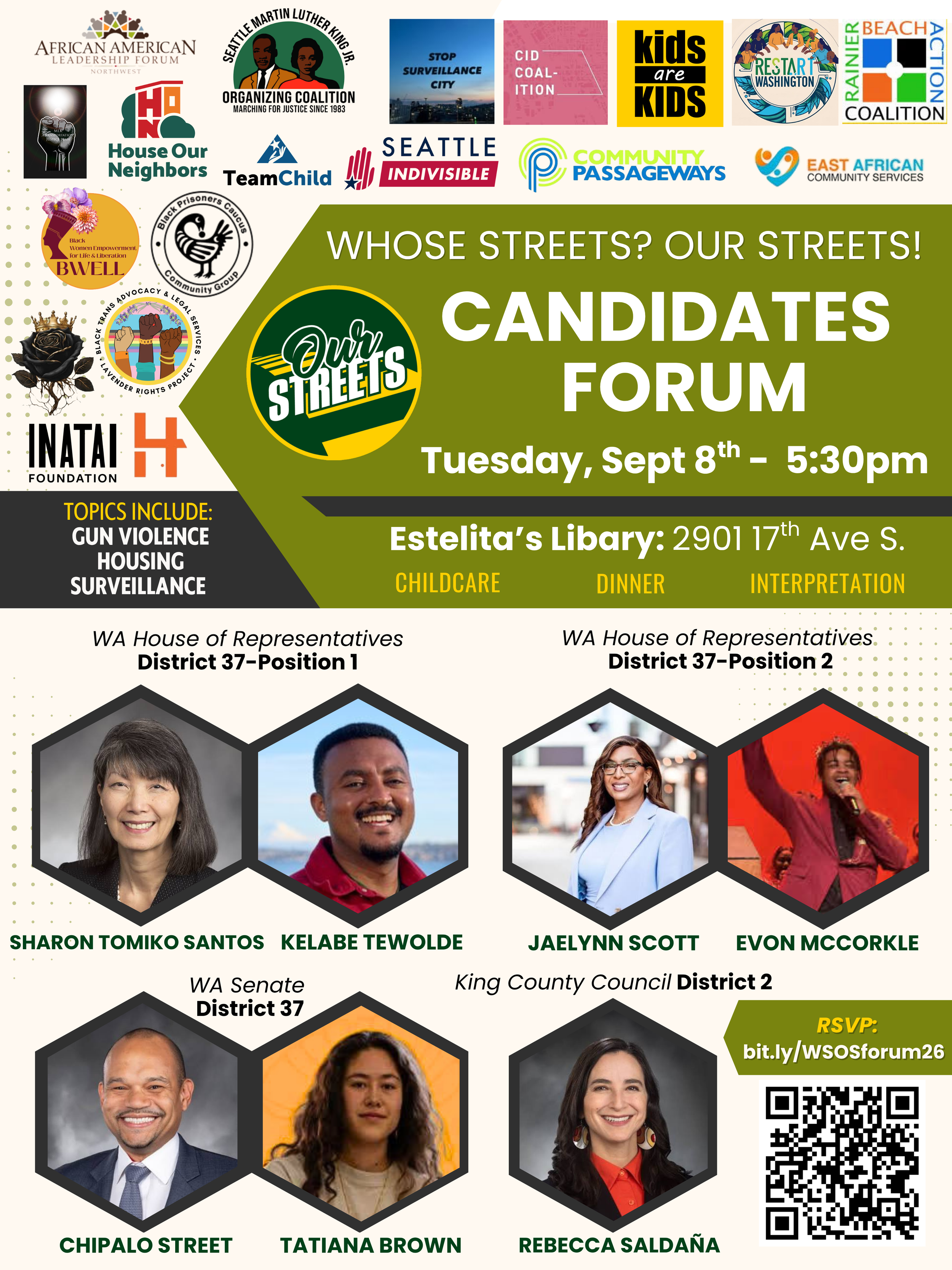 Candidates Forum 2026 - Gun Violence, Housing, and Surveillance