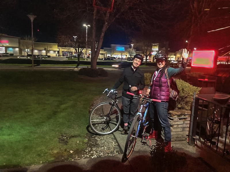 WSOS Crew on Bikes