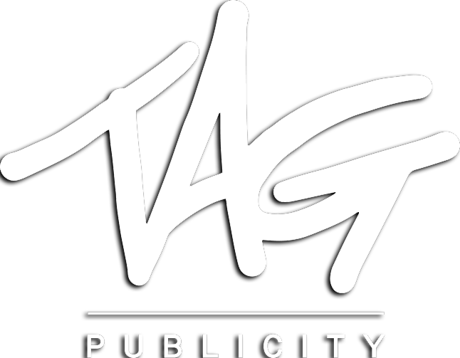 White graffiti-style text that reads 'Vas' with the word 'Publicity' underneath, on a black background.