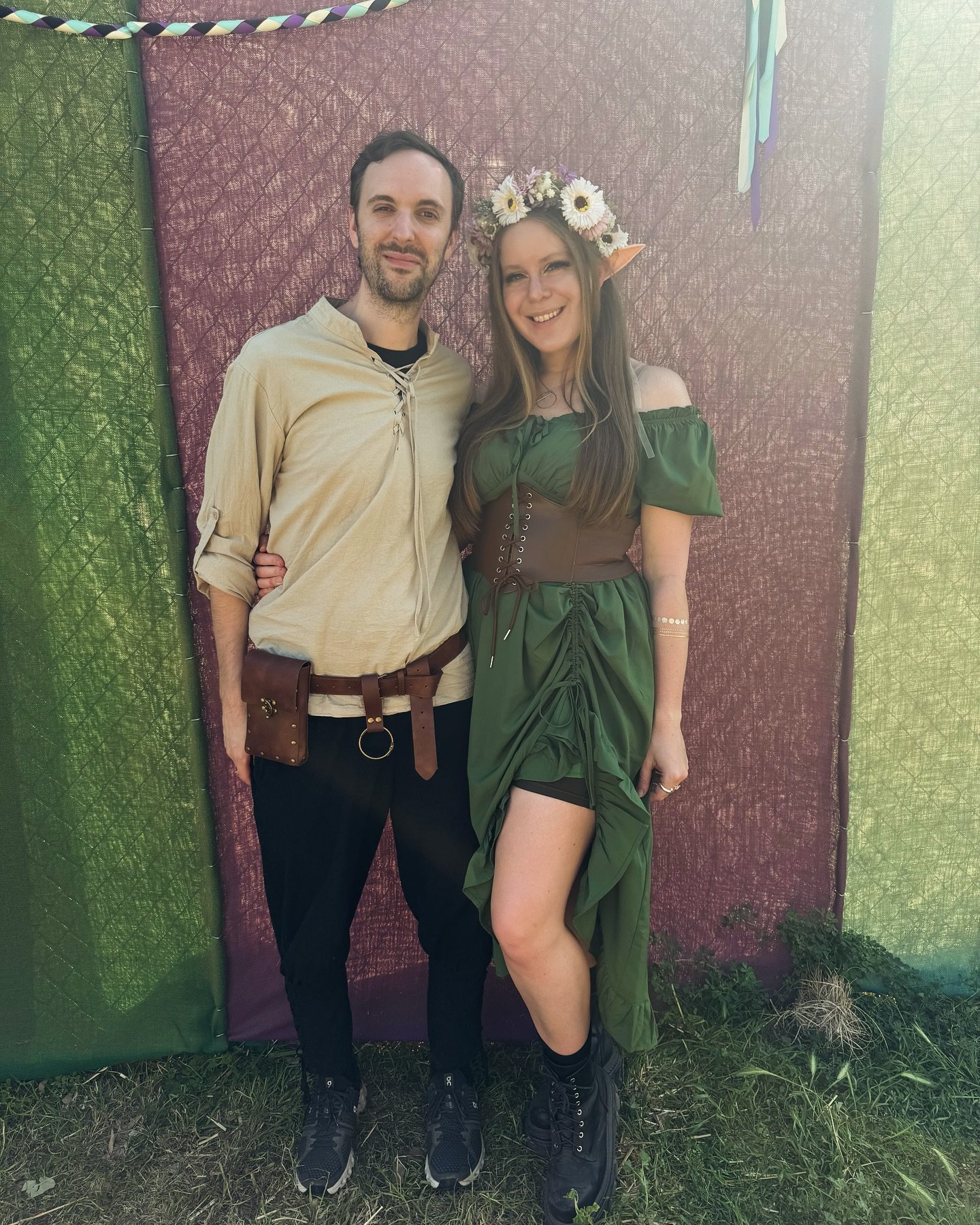 DINK Ren Faire 2025 in the books 🧚🏻&zwj;♀️✨