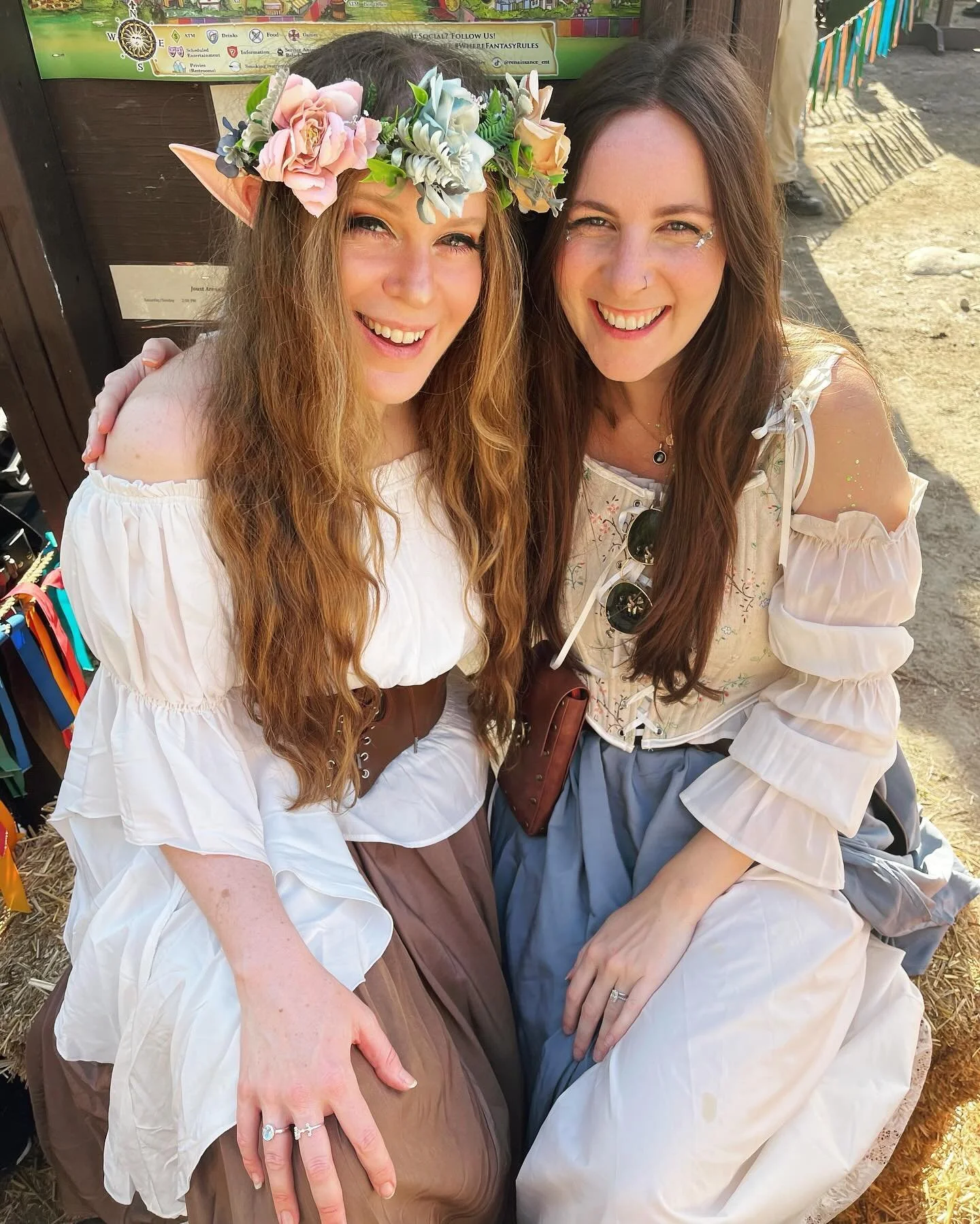 Renn Faire 2024 was amazing! Had the best time with our favorite people. 🧝&zwj;♀️✨#rennfaire #rennaissancefestival