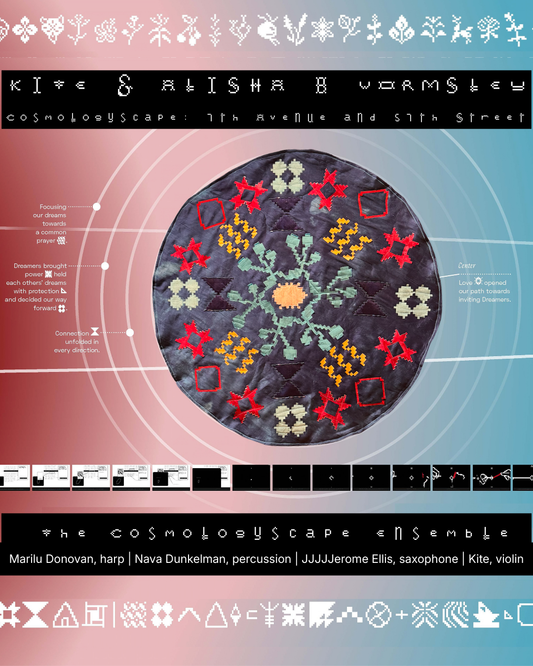 March 11, 2026 - Cosmologyscape: 7th Avenue and 57th Street by Kite and Alisha B Wormsley in collaboration with Schoooool at Carnegie Hall