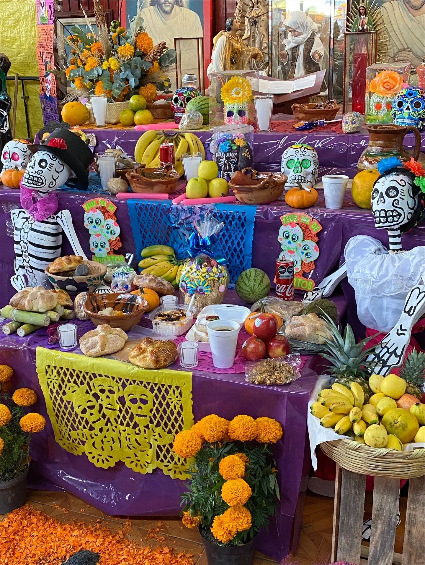Building an altar for D&iacute;a de Muertos is not about &ldquo;getting it right&rdquo; or following rules. It is about remembering the people and pets that you love and care deeply about. 

Each object you place on the altar tells a story. A photo, 