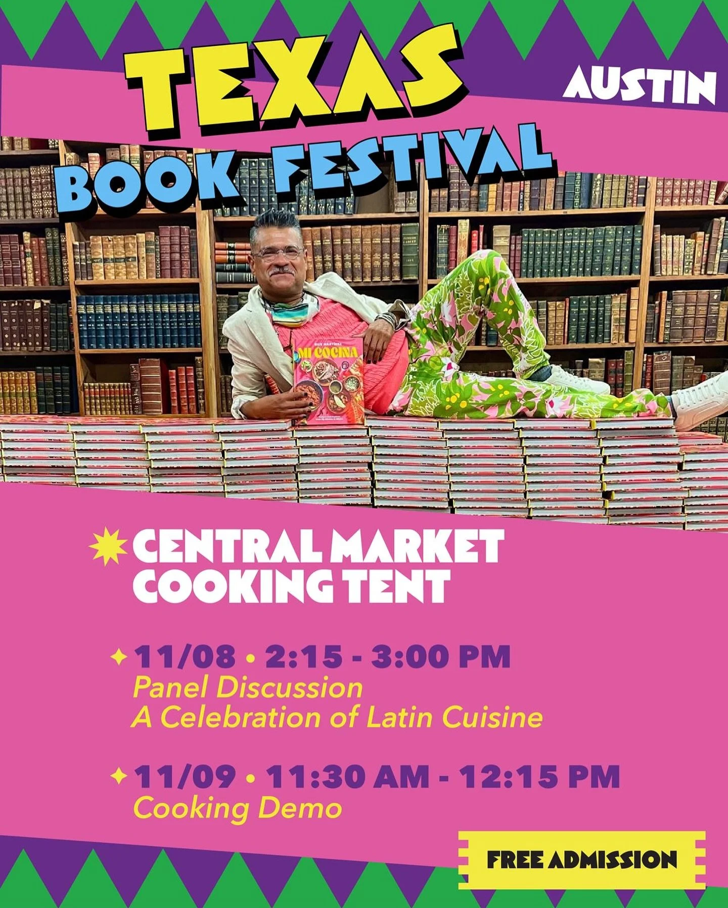 ✨ Austin, I&rsquo;m coming home (well, for the weekend)! ✨

I&rsquo;ll be at the Texas Book Festival next weekend for two free events at the Central Market Cooking Tent, and I can&rsquo;t wait to cook, talk, and celebrate with y&rsquo;all!

📖 Saturd
