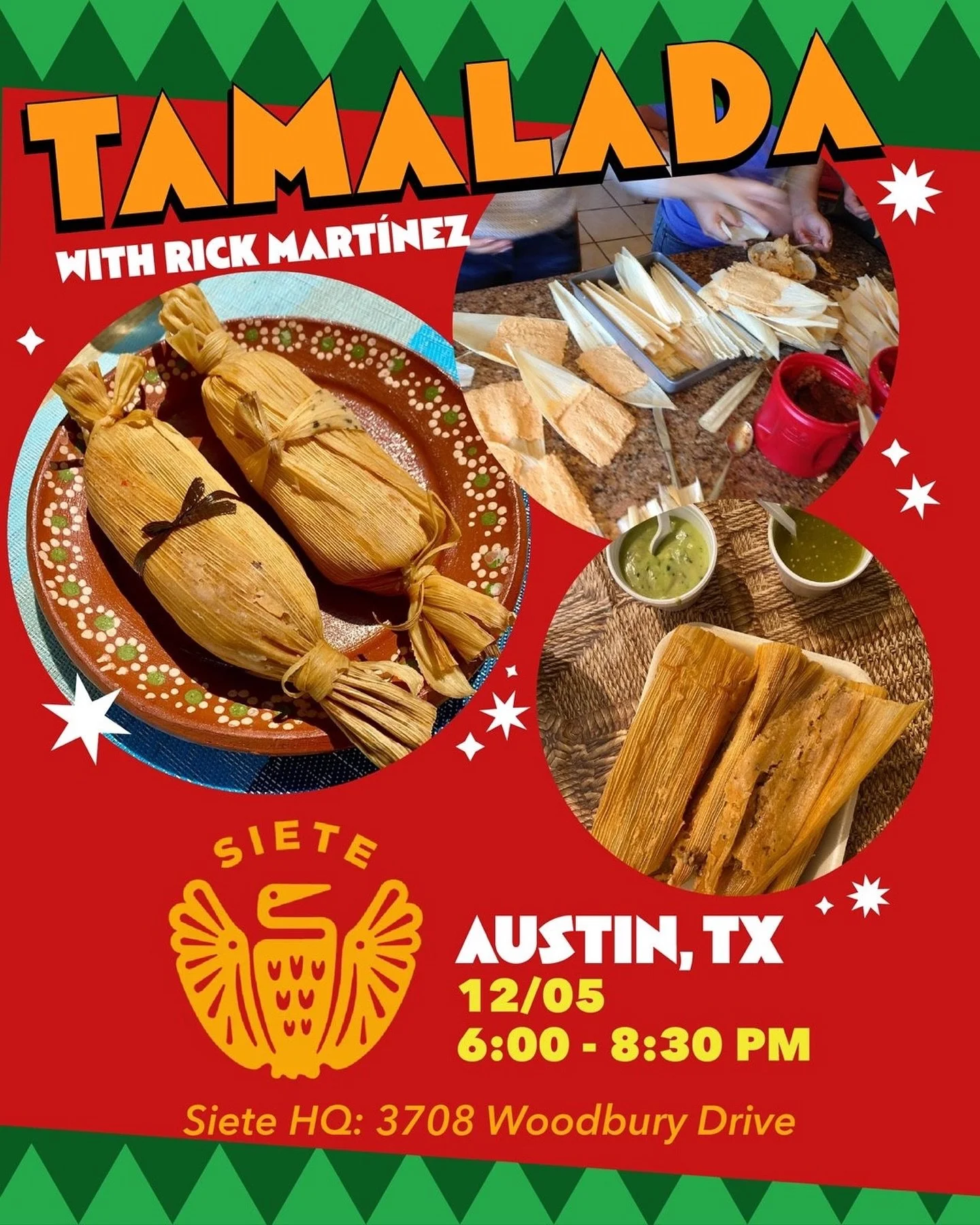 ✨I&rsquo;m hosting a tamalada in Austin with @sietefoods and I&rsquo;m so excited that my mouth is starting to water as I write this. 
🤤🫔

A tamalada is one of my favorite ways to bring people together. It&rsquo;s family, amazing food, community, m