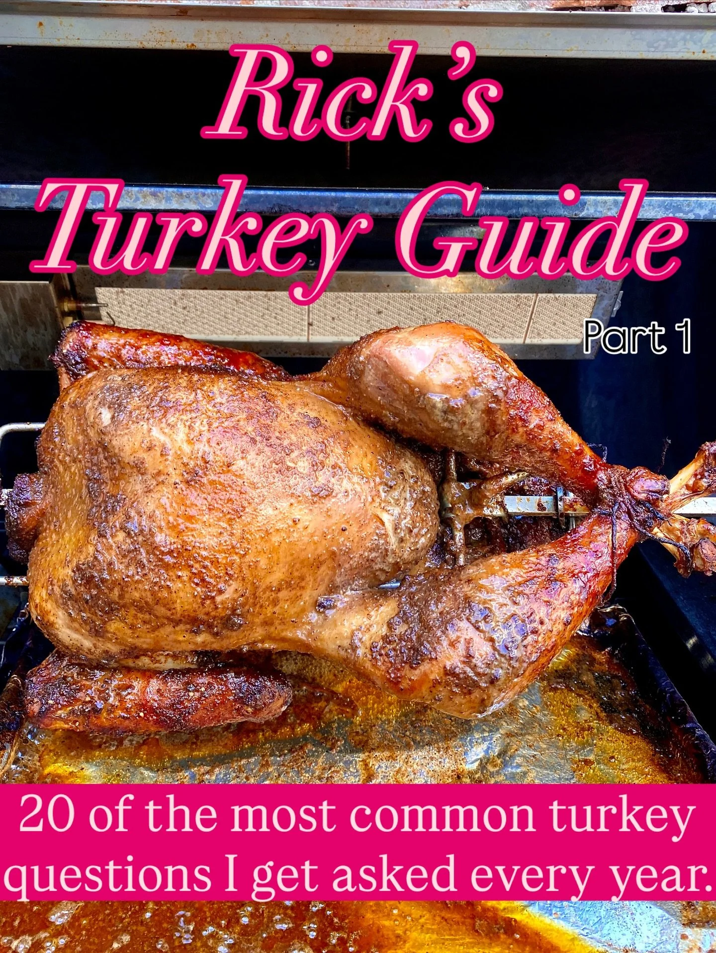 🦃 Thanksgiving is coming fast. 🍗

We have eight days until the 27th. This is the moment when you need to decide what your centerpiece dish will be. If it&rsquo;s turkey, you need to buy it now so you have enough time to thaw, season, and plan your 