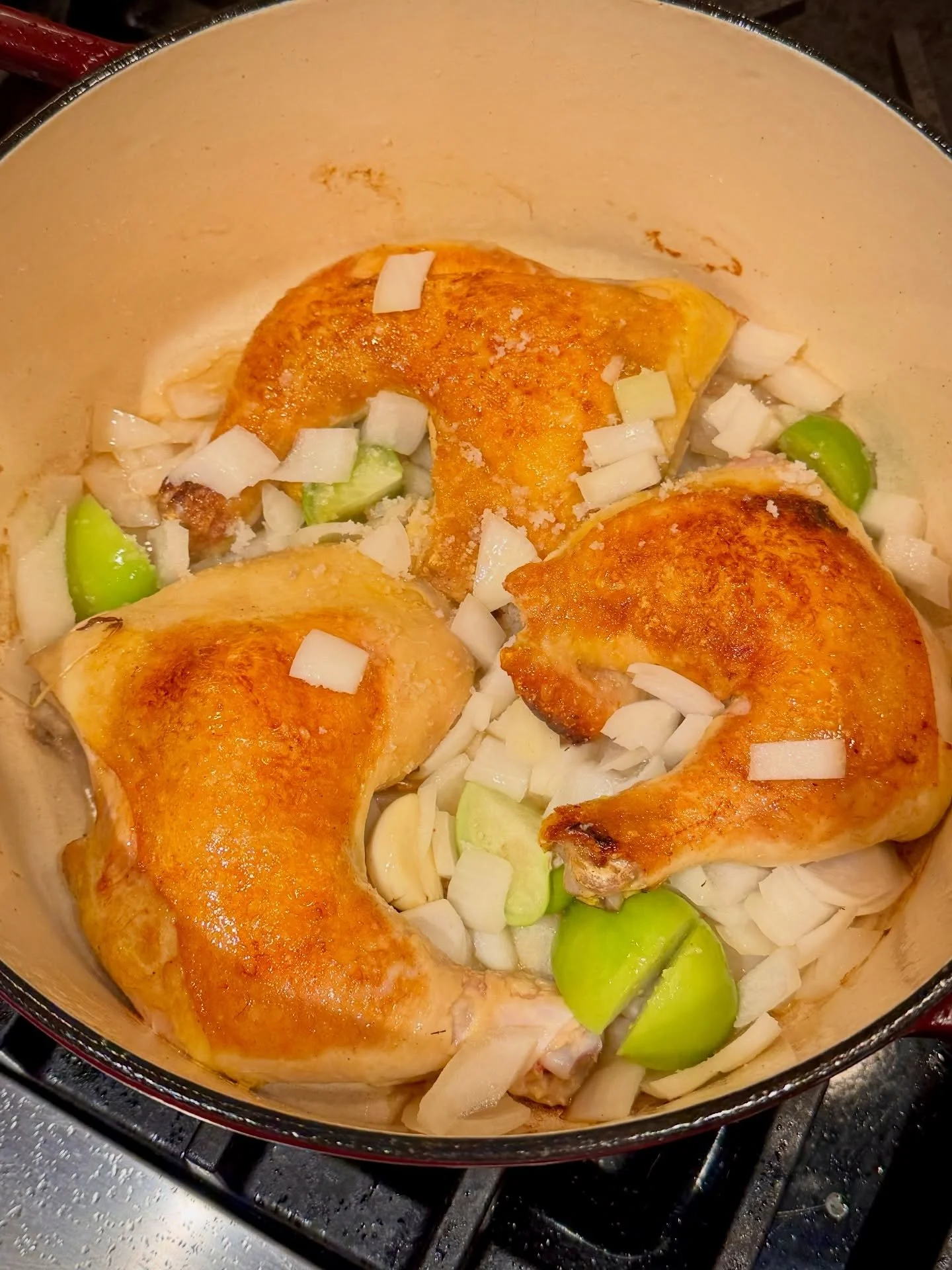 If you&rsquo;re around this afternoon, I want to invite you to cook with me  in my kitchen!

I&rsquo;m streaming a live cooking class today, January 7, at 6 PM Eastern, and it&rsquo;s one of my favorite things to teach. I&rsquo;ll be making a pipi&aa