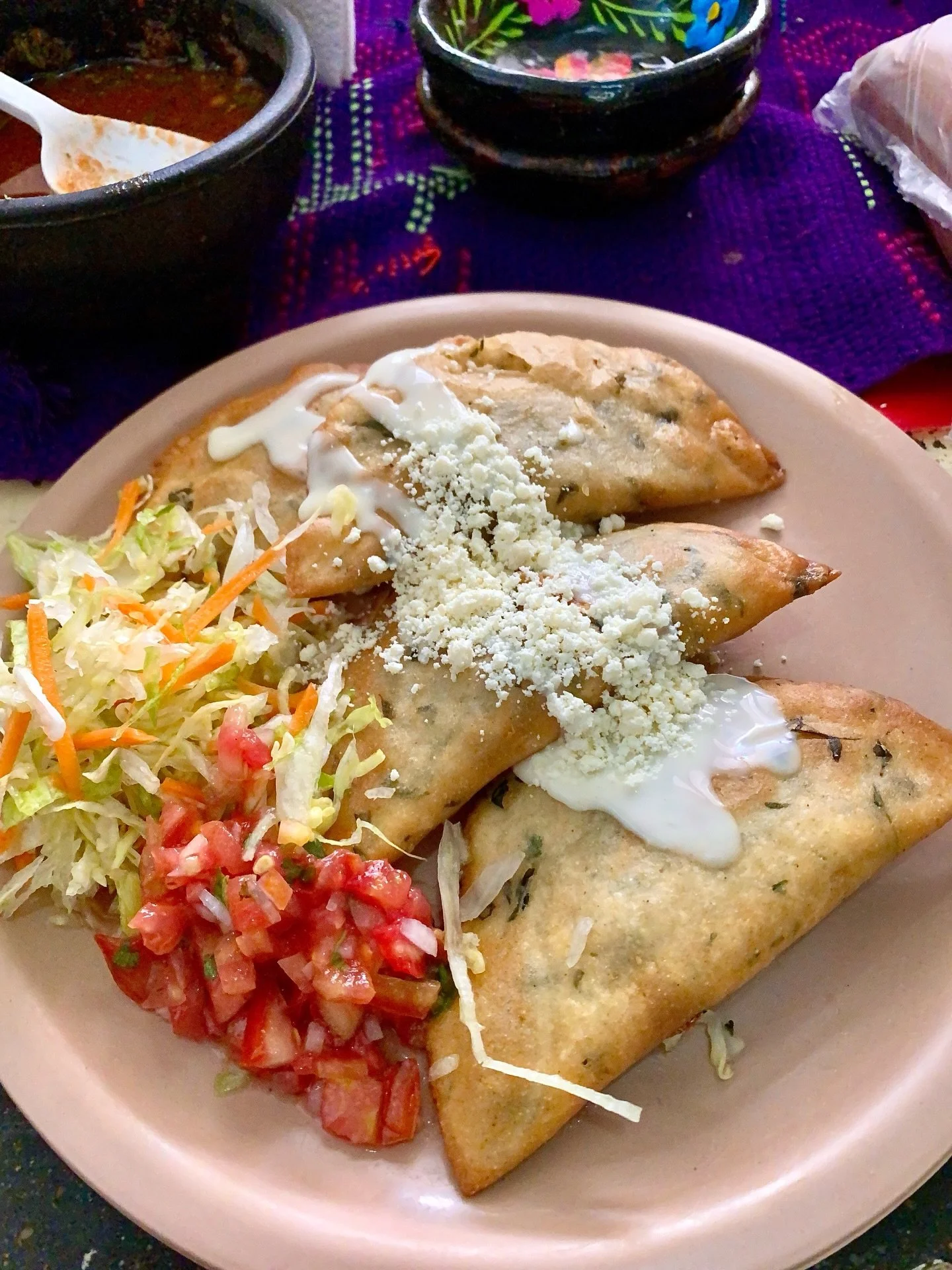 I&rsquo;ve eaten empanadas in almost every state in Mexico, and one thing I&rsquo;ve noticed is how they evolve and change as you move from south to north through the country.

In central and southern Mexico, savory empanadas dominate. Corn masa. Fri