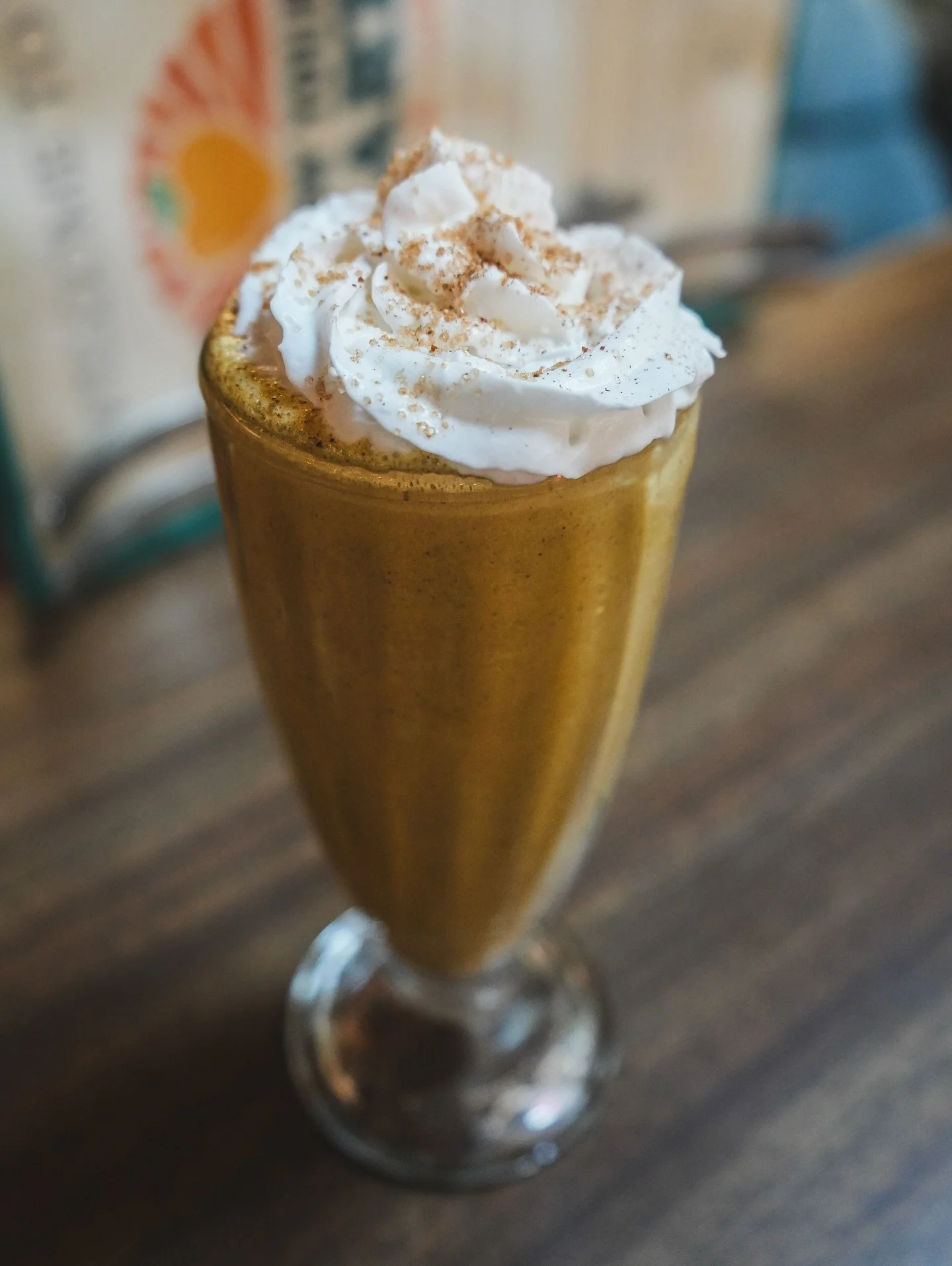 Come get your Pumpkin Spice Milkshake while you can!!! 😋 Made with dairy free ice cream, real organic pumpkin, organic soy milk &amp; a blend of spices. Add vegan whipped cream to make it extra creamy and decadent 🍨✨ 

#FYHmarketcafe 
#veganfoodlov