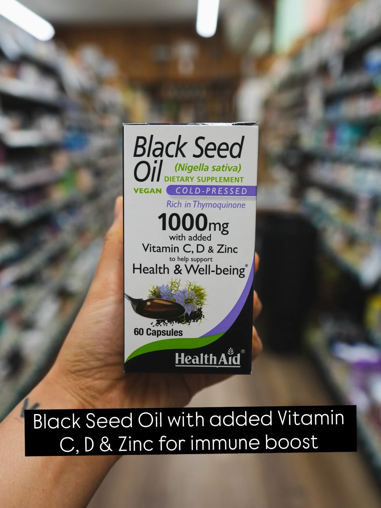 Looking for some natural ways to prevent or cure the cold? 🤧 Look no further than our Wellness Aisle! 🌿 

We have hundreds of supplements, herbal tinctures, homeopathic medicines, oils, and other holistic remedies to gently support your body this s
