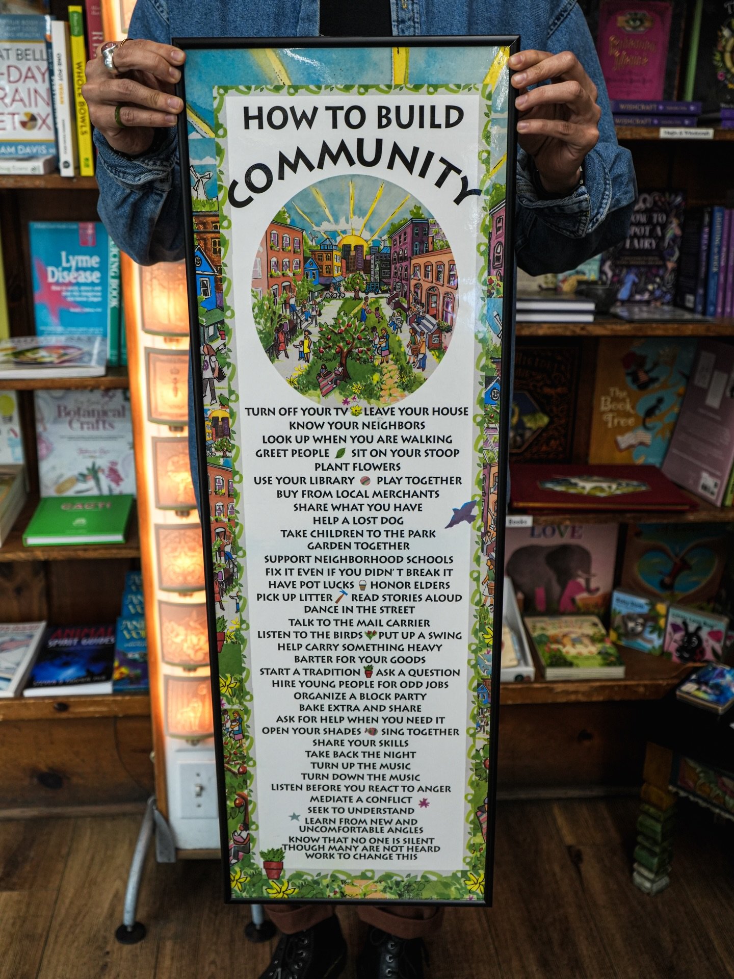 Our community is what keeps us going 🌈💕🌱🌸☀️ We are honored to have been serving ours for 56 years this year! 

We 💛 this poster from @syracuseculturalworkers 

#FYHmarketcafe #communitystrong