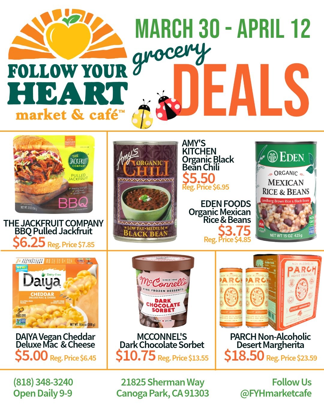 Happy April!!! 🌷 Here is a new round of sales in our market to kick start the new month 😊 Swipe through the post to check it out!