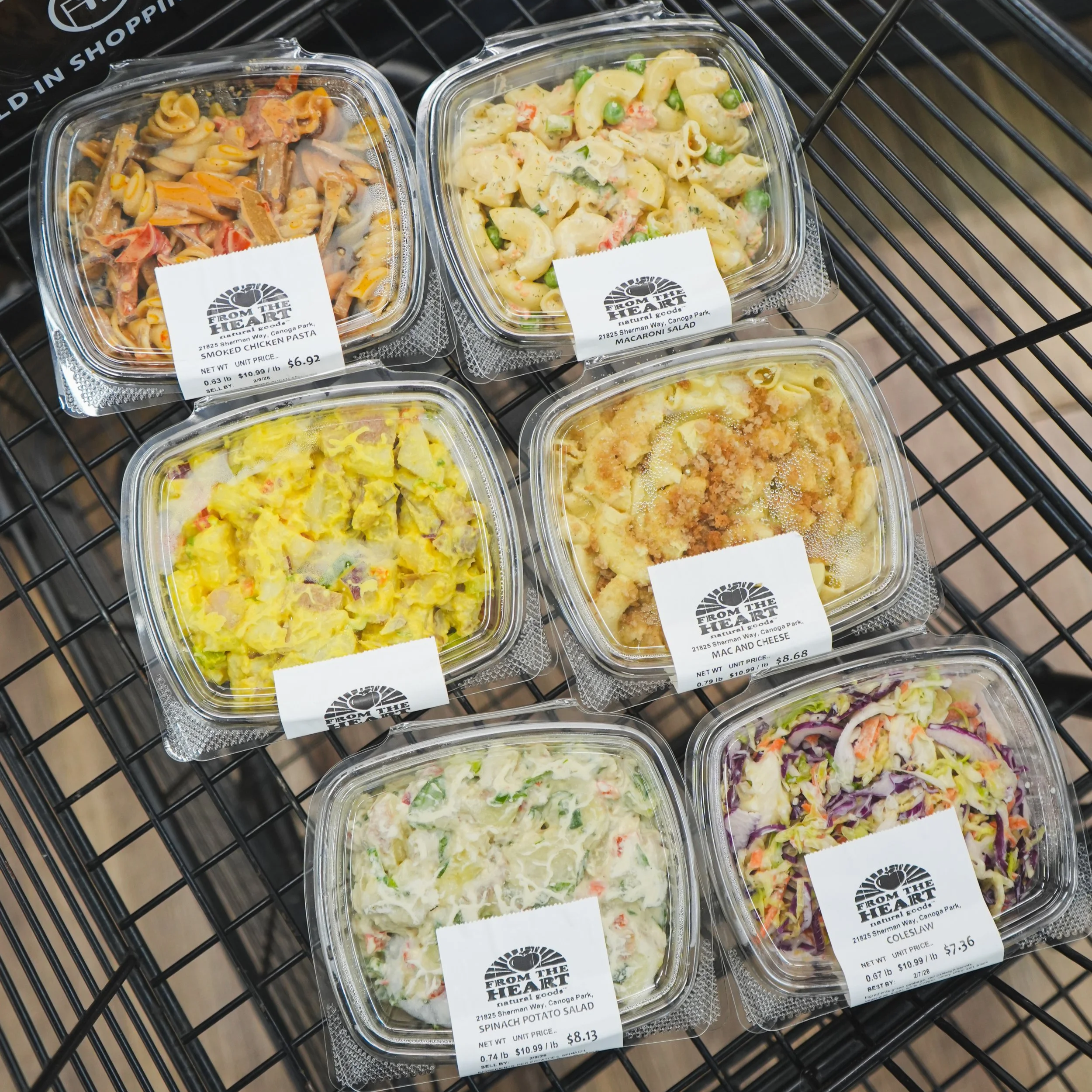 Any of our Pasta or Potato Salads