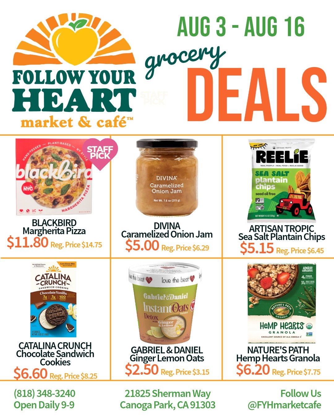 Sales in action right now at FYHMC 🙌💫🛒🌱 Swipe through to see all the deals!
