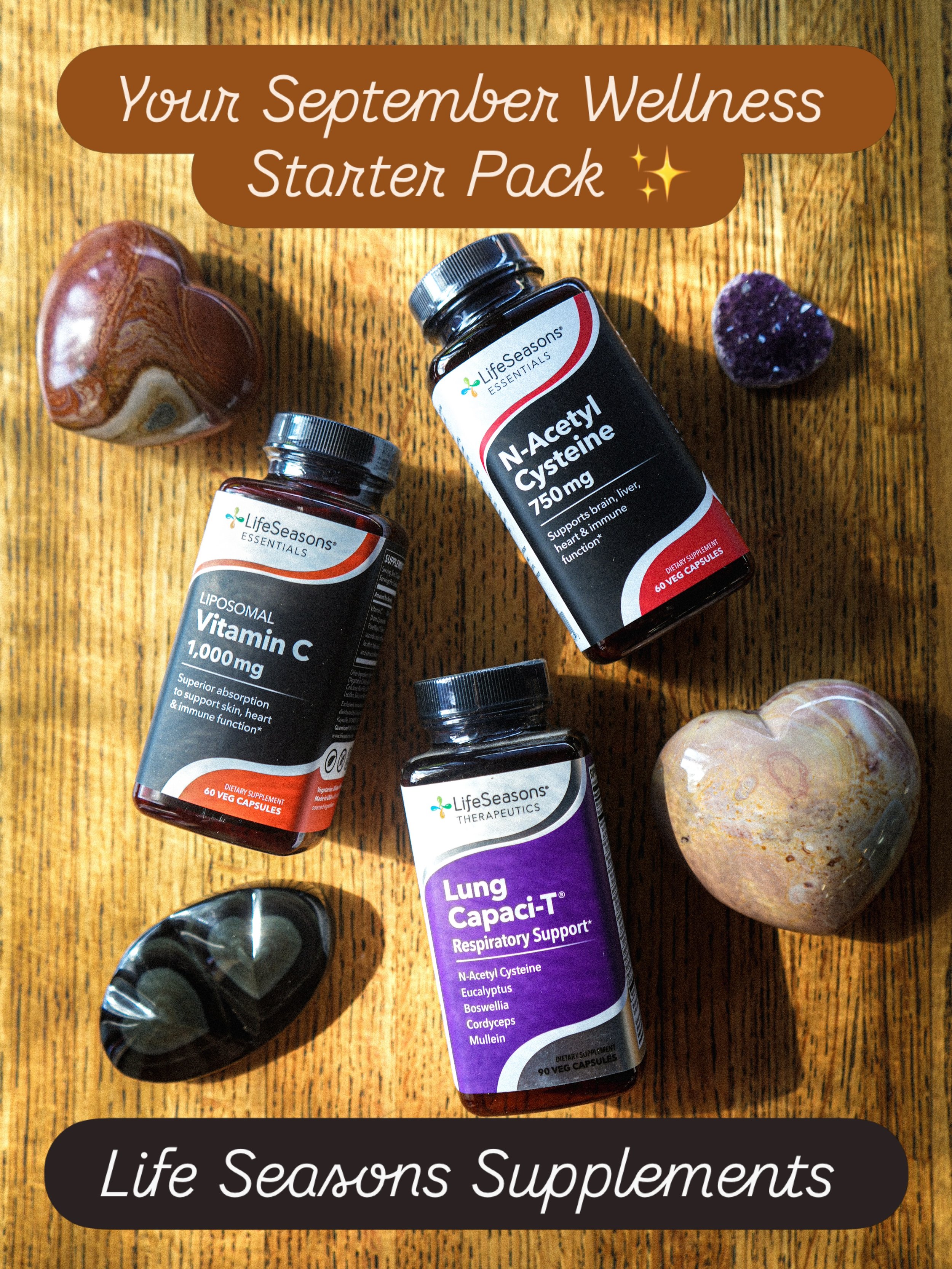 The changing of seasons always call for a wellness reset 😌🕯️🍂🧣 Here&rsquo;s what we&rsquo;re reaching for this month ☁️ &hellip;

💛 High quality supplements like these from @lifeseasons to support your body through the seasonal change of fuller 