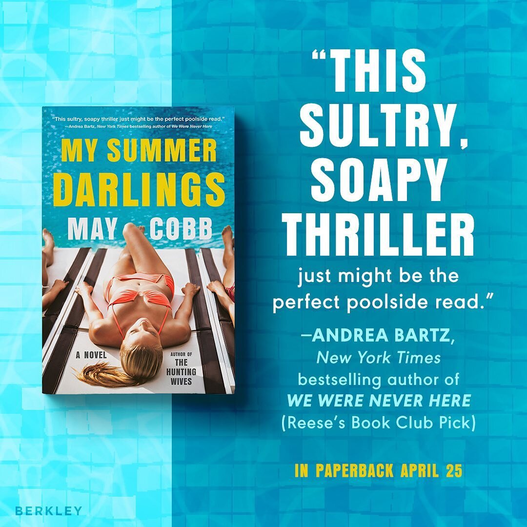 🔥I&rsquo;m such a massive @andibartz fan so I was truly blown away by her quote for MY SUMMER DARLINGS, which is out in paperback in less than 2 weeks! Andi&rsquo;s upcoming summer thriller, THE SPARE ROOM, is one of my most anticipated reads of the