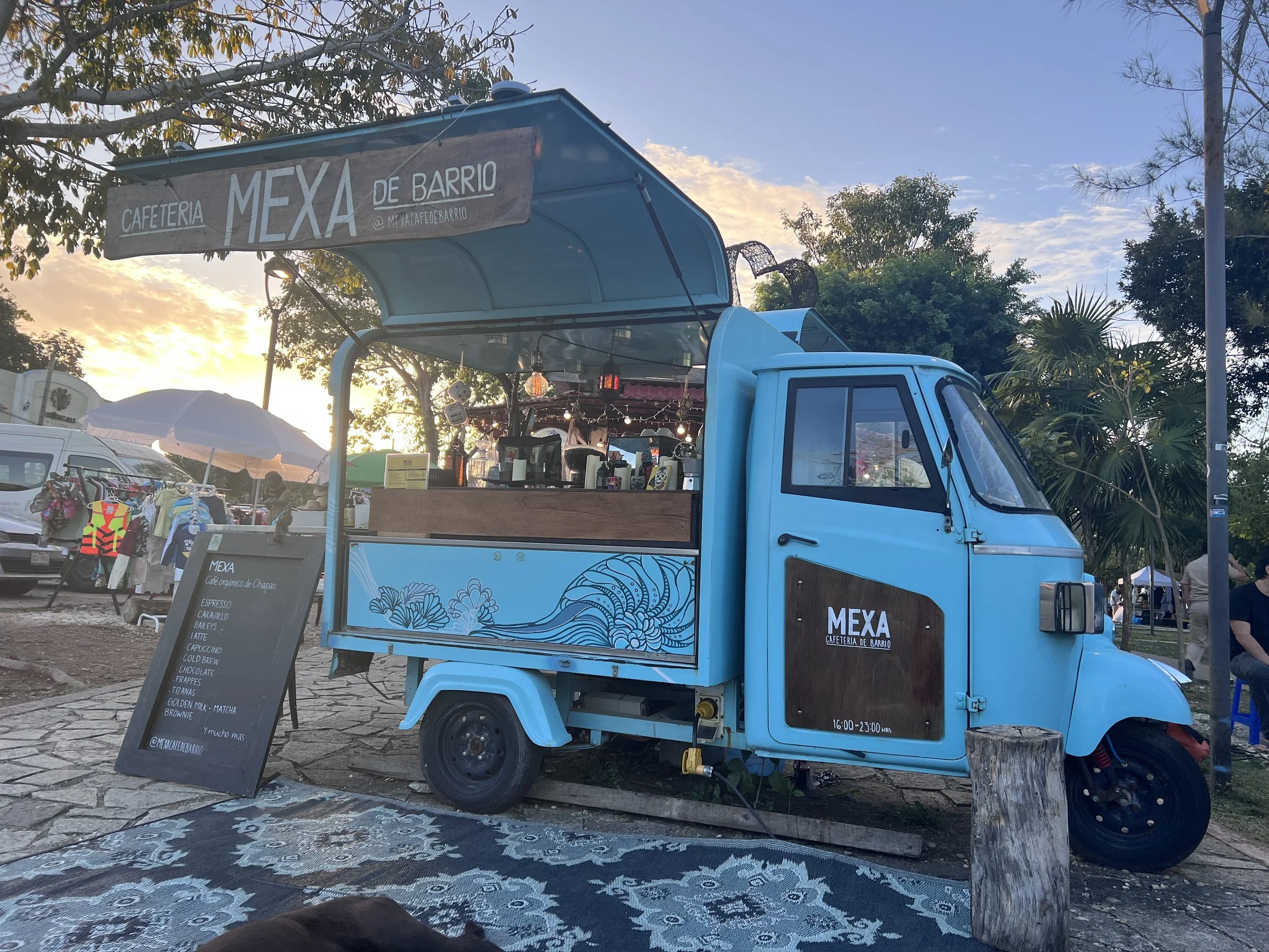 📍Bacalar Lagoon 
afternoon only espresso