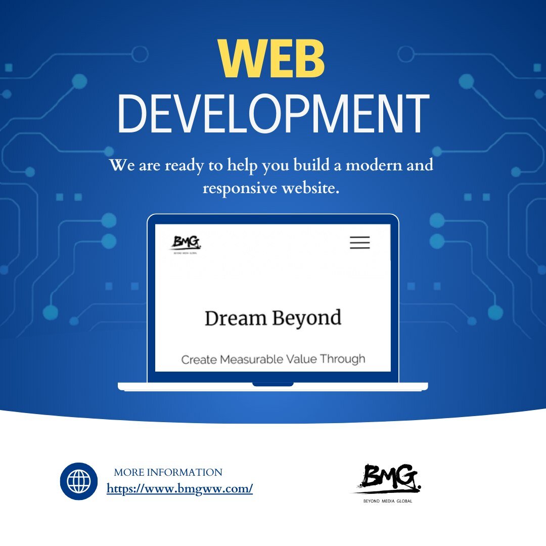 We are ready to help you build a modern and responsive website. Contact us today to get started!  https://www.bmgww.com/

#digitalmarketingteam #digitalmarketingconsultants #digitalmarketinggrowth #digitalmarketinghelper #NewJersey #websitedesign #so