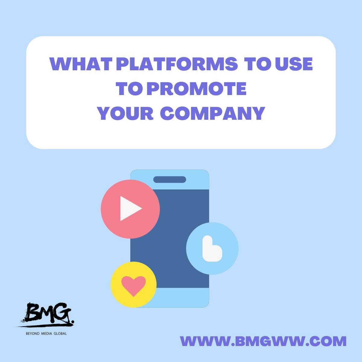 Promote your content &amp; build lasting connections. Posting daily on these platforms helps you grow &amp; gives you the tools you need to thrive. Contact us for more information! https://www.bmgww.com/

#marketingtips #NewJersey  #websitedesign #so